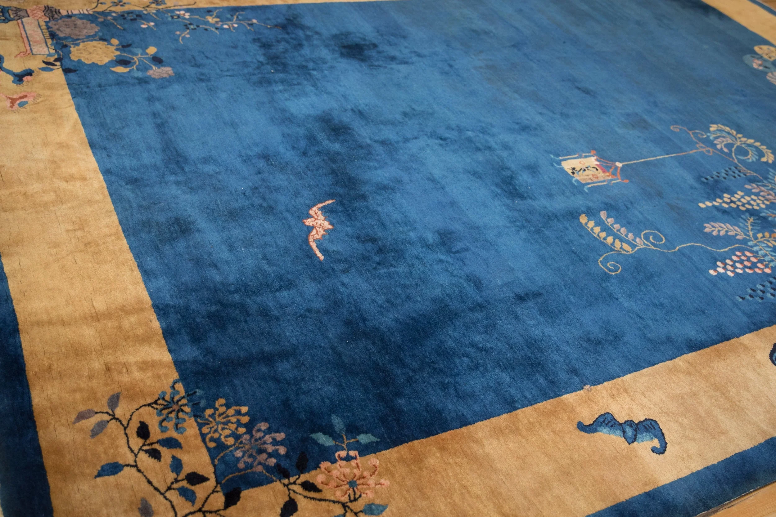 9x11.5 Antique Peking Carpet - Image 6