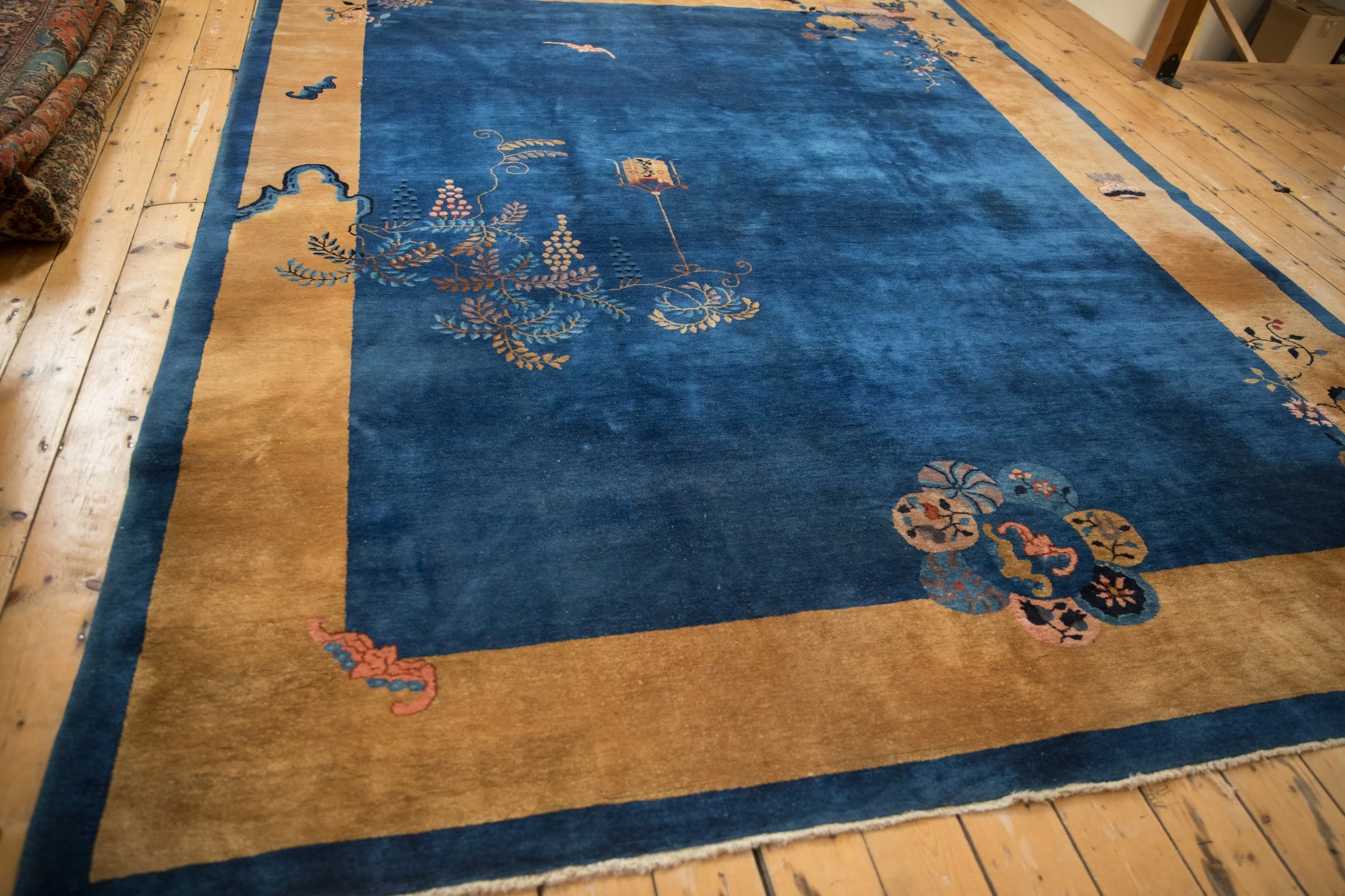 9x11.5 Antique Peking Carpet - Image 8