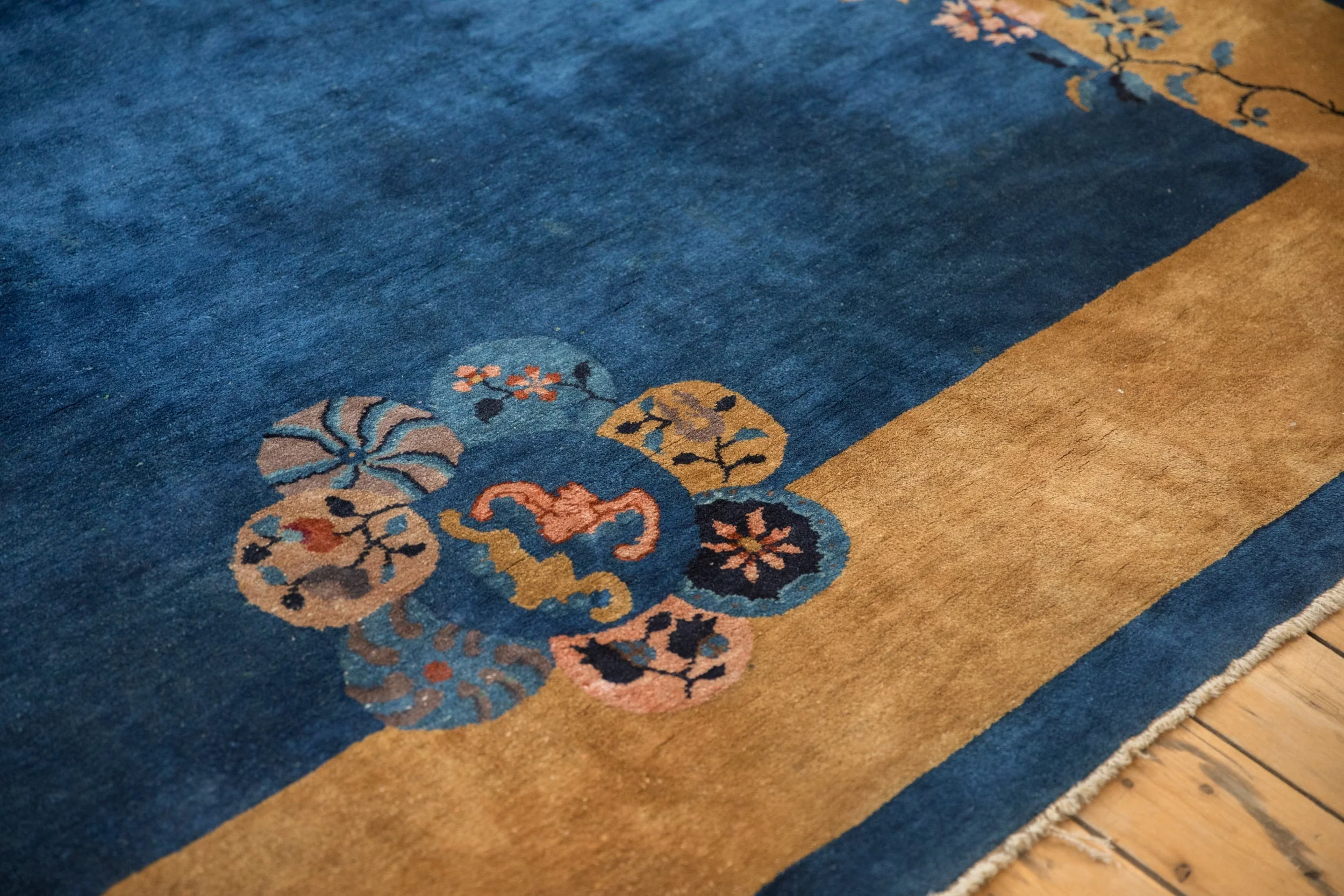 9x11.5 Antique Peking Carpet - Image 9