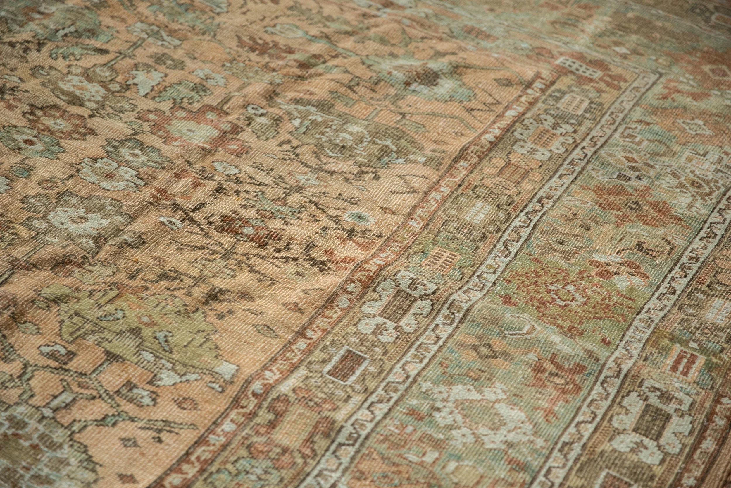 RESERVED 9x11.5 Vintage Distressed Ghiordes Carpet - Image 13