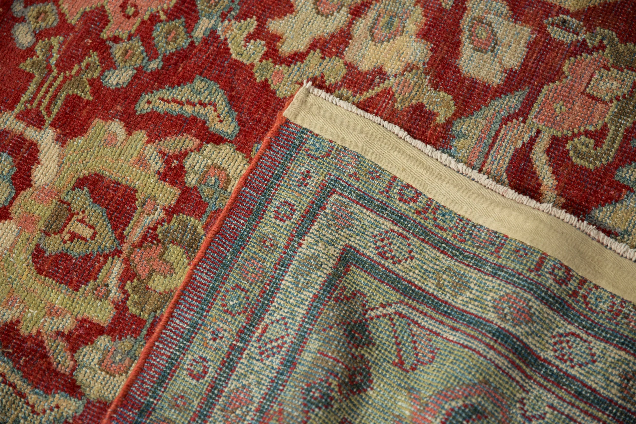 9x11.5 Vintage Distressed Mahal Carpet - Image 14