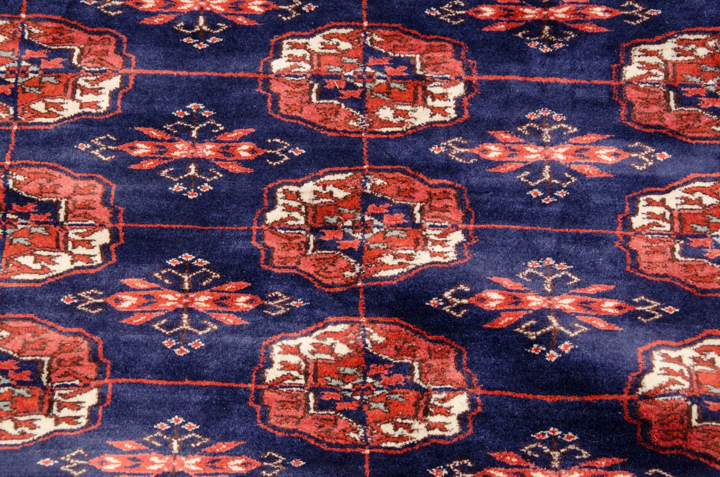 9x11.5 Vintage Fine Bokhara Carpet - Image 5