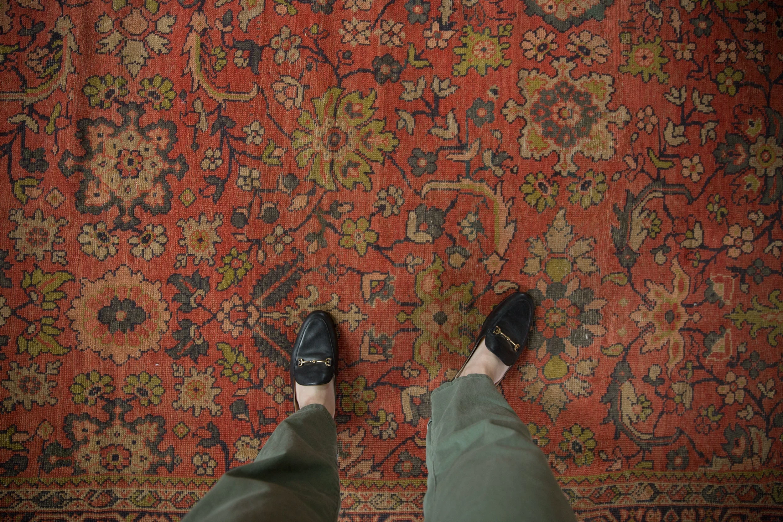9x11 Vintage Mahal Carpet - Image 2