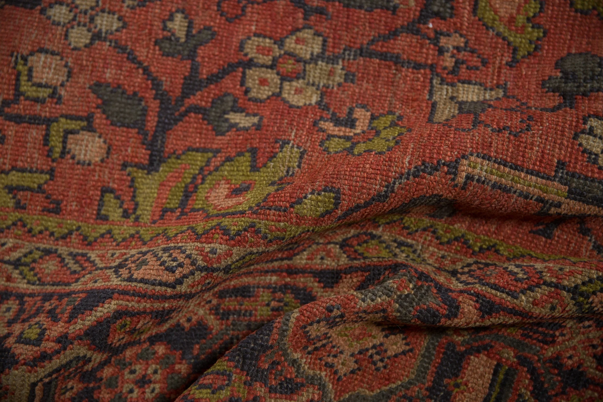 9x11 Vintage Mahal Carpet - Image 9