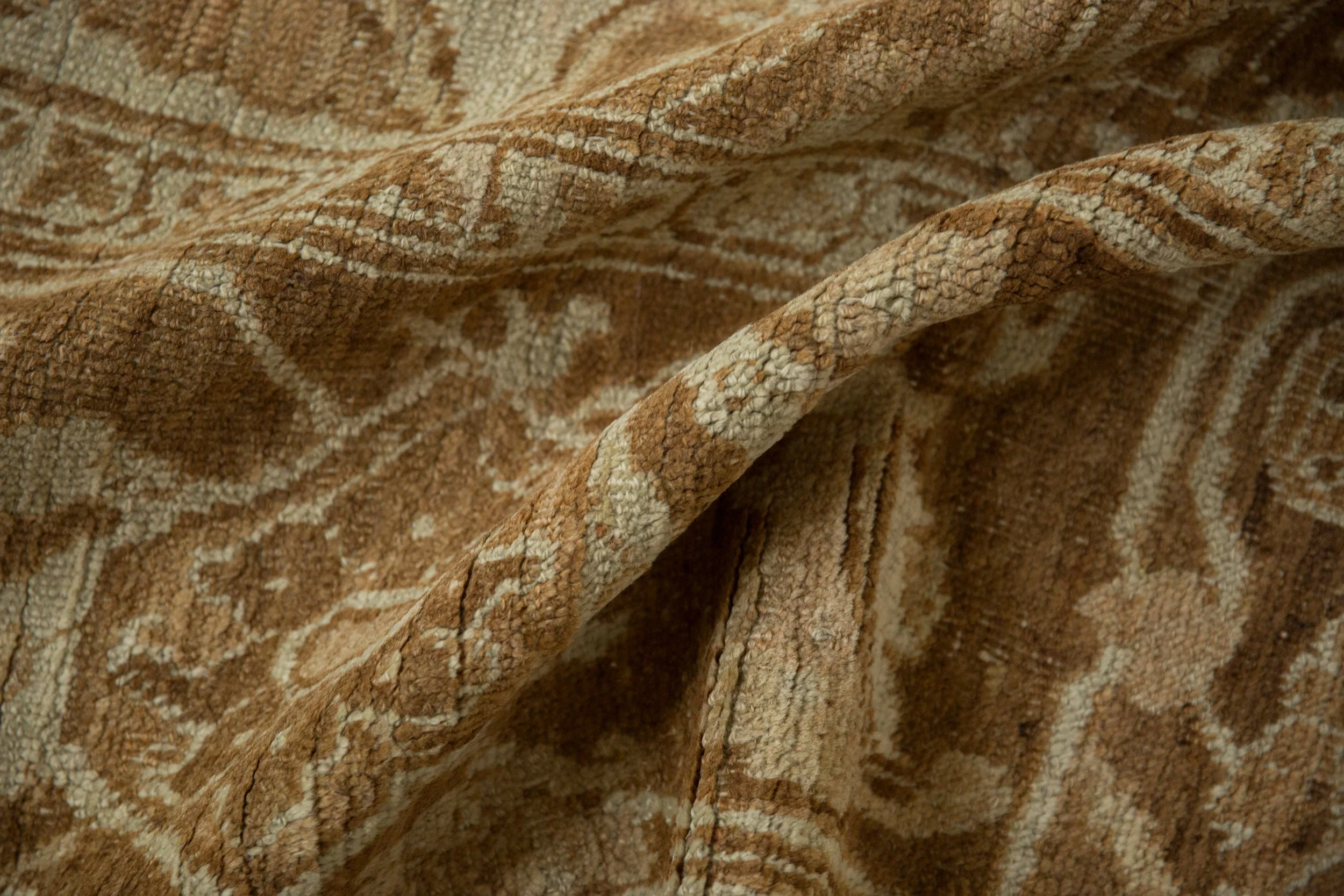 9x12.5 Vintage Distressed Heriz Carpet - Image 11