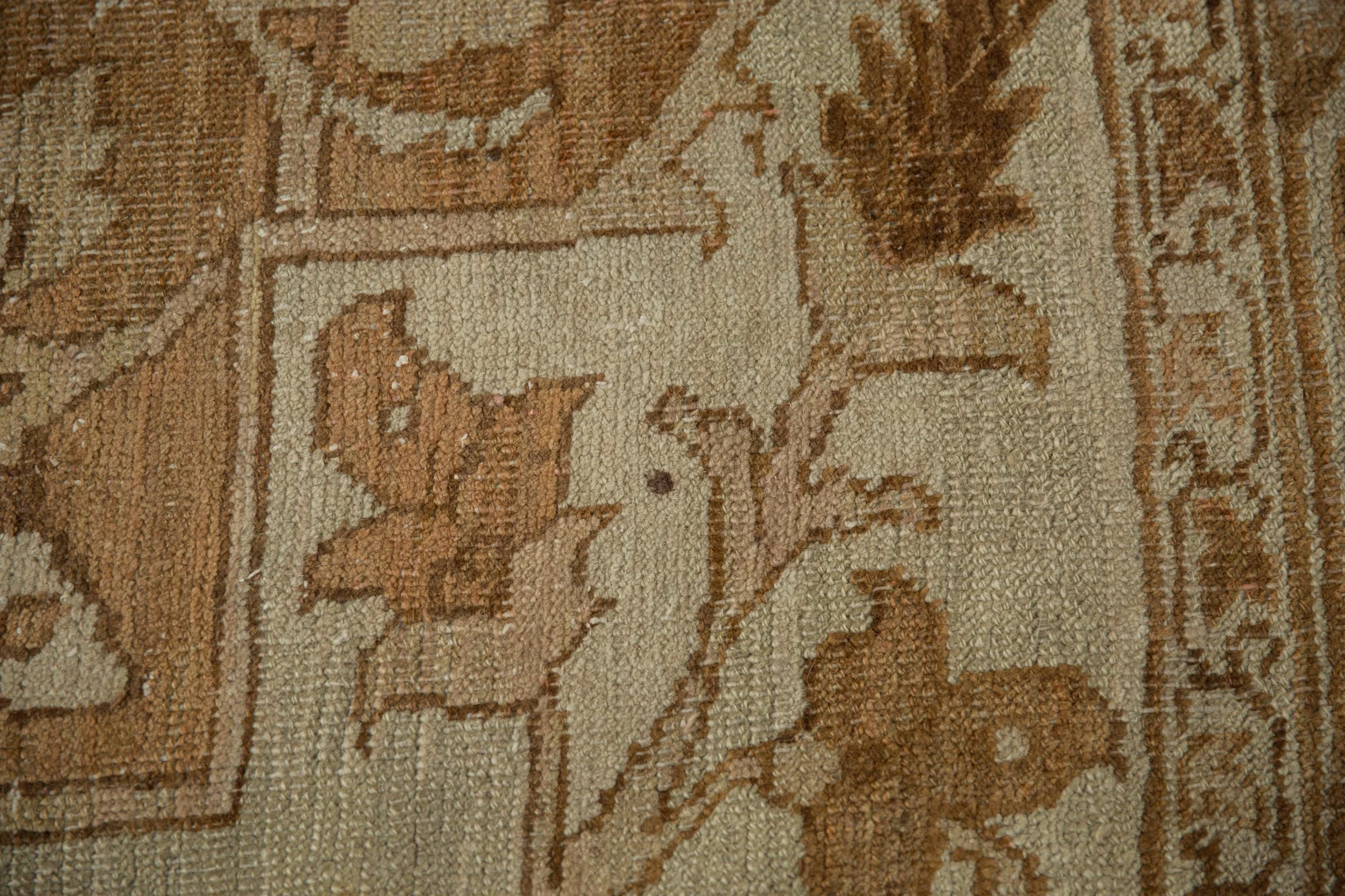 9x12.5 Vintage Distressed Heriz Carpet - Image 13