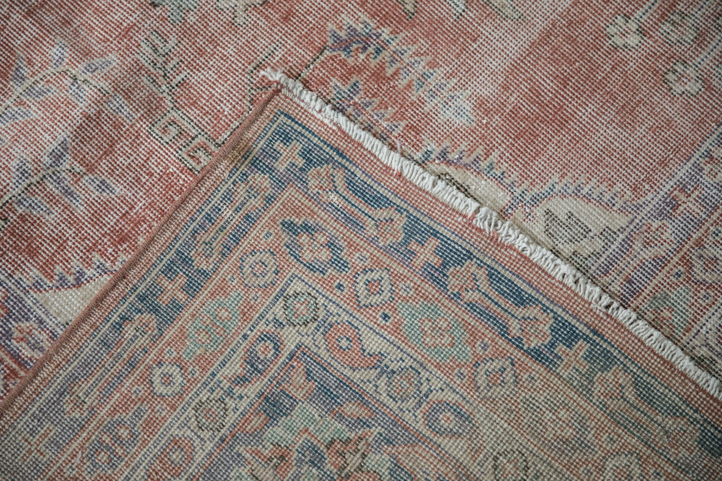 9x12.5 Vintage Distressed Sparta Carpet - Image 10