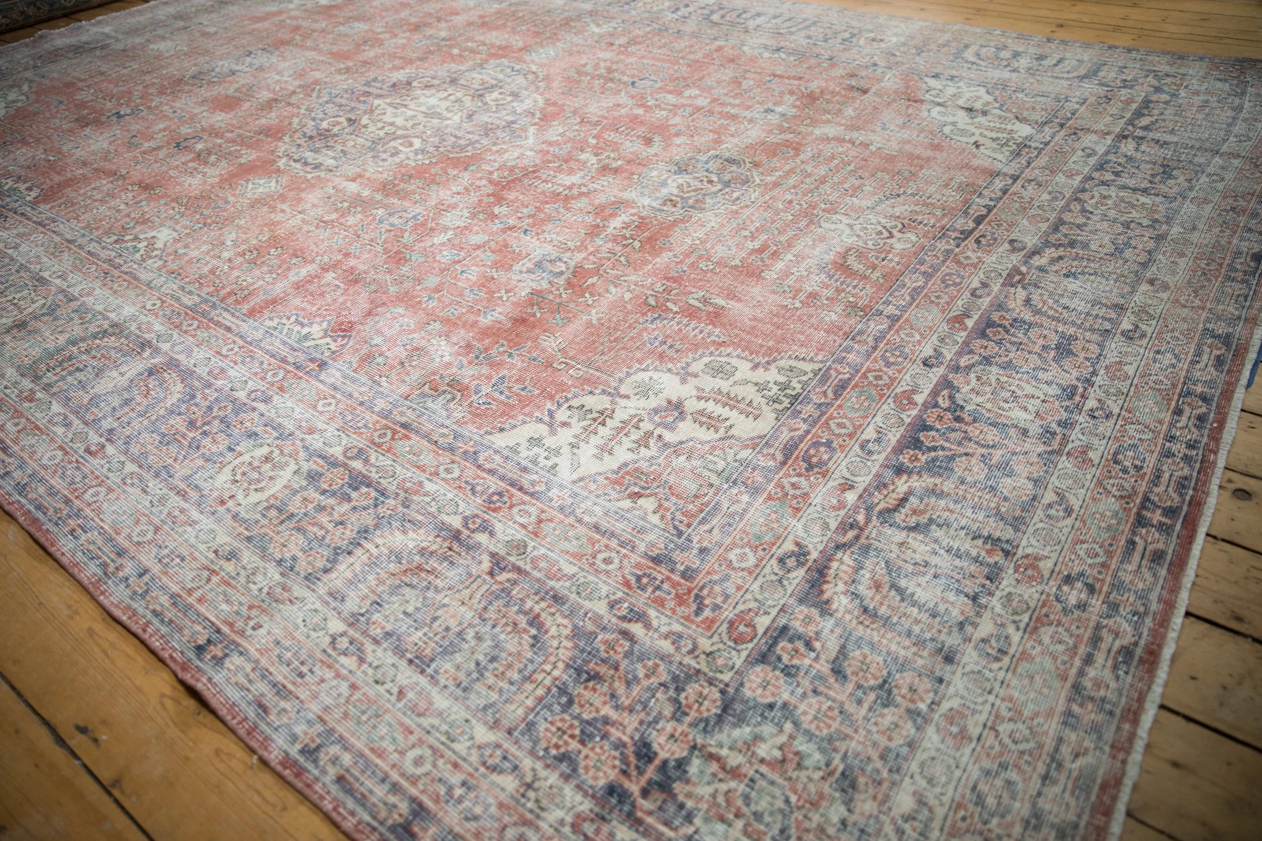 9x12.5 Vintage Distressed Sparta Carpet - Image 4