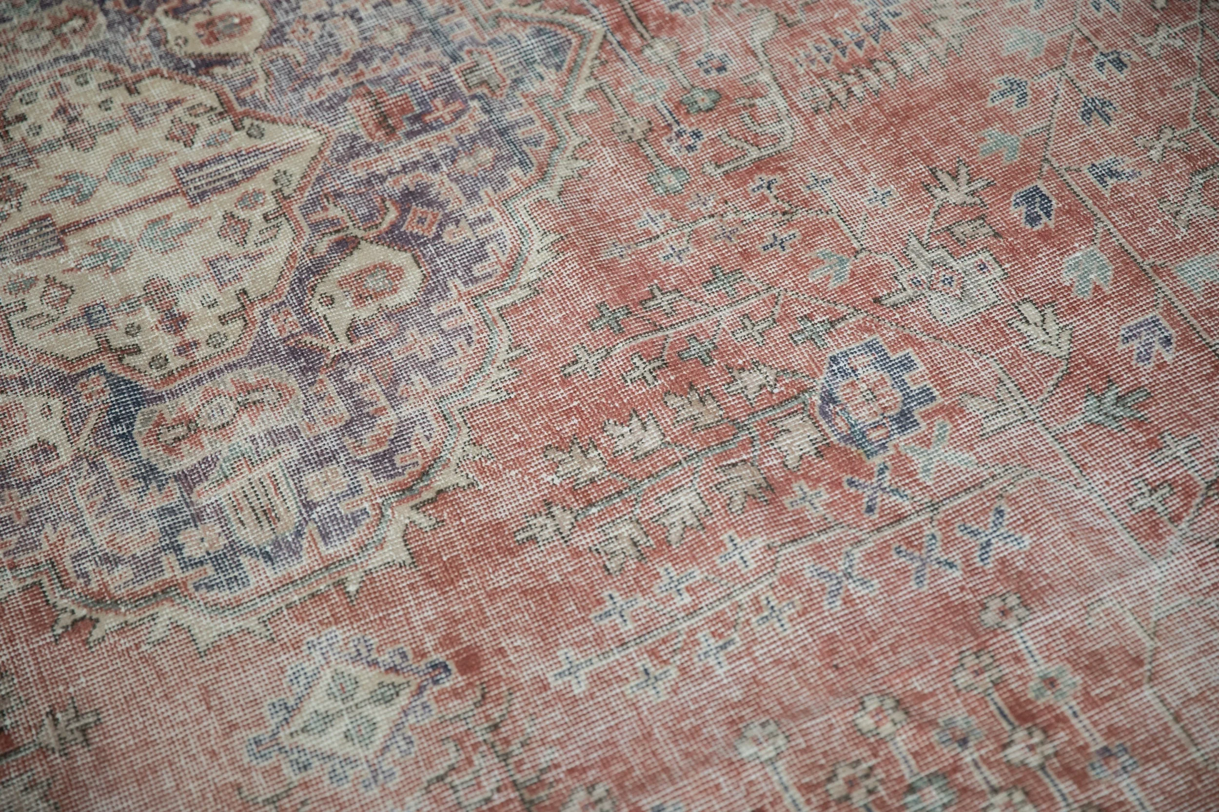 9x12.5 Vintage Distressed Sparta Carpet - Image 7