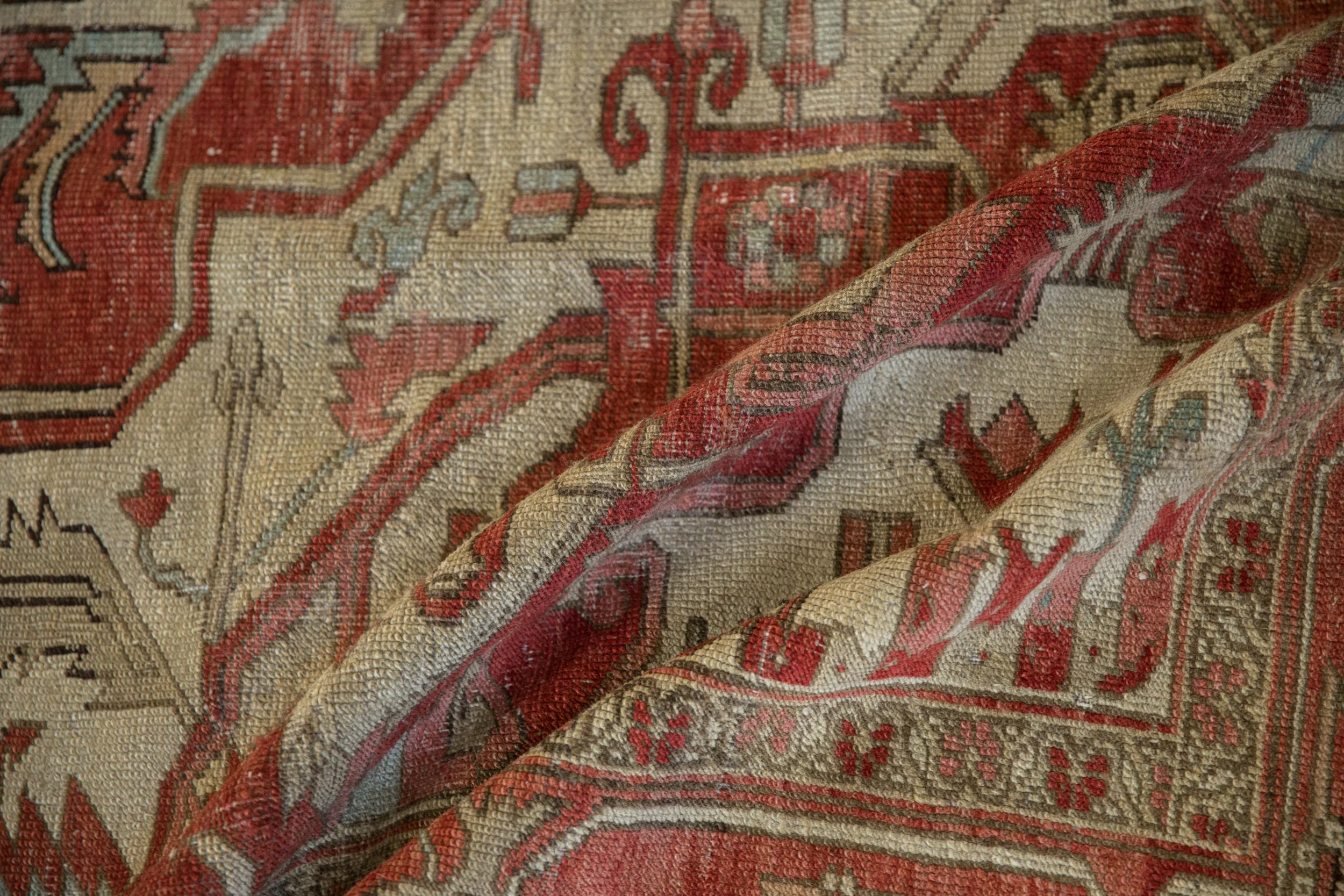 9x12 Antique Serapi Carpet - Image 14