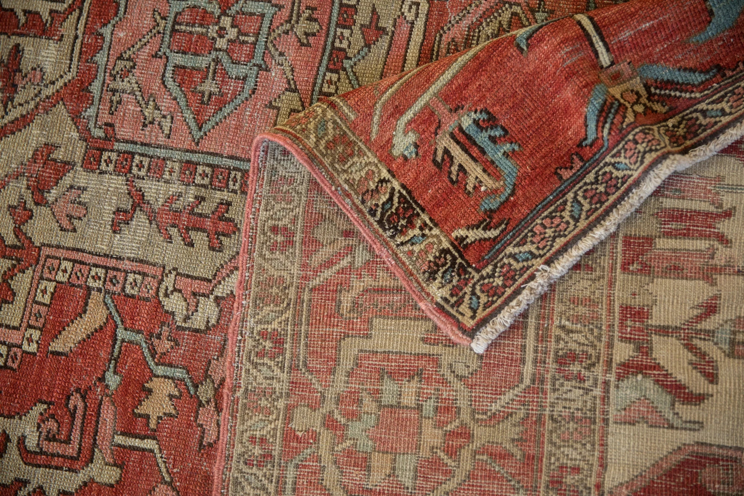 9x12 Antique Serapi Carpet - Image 15