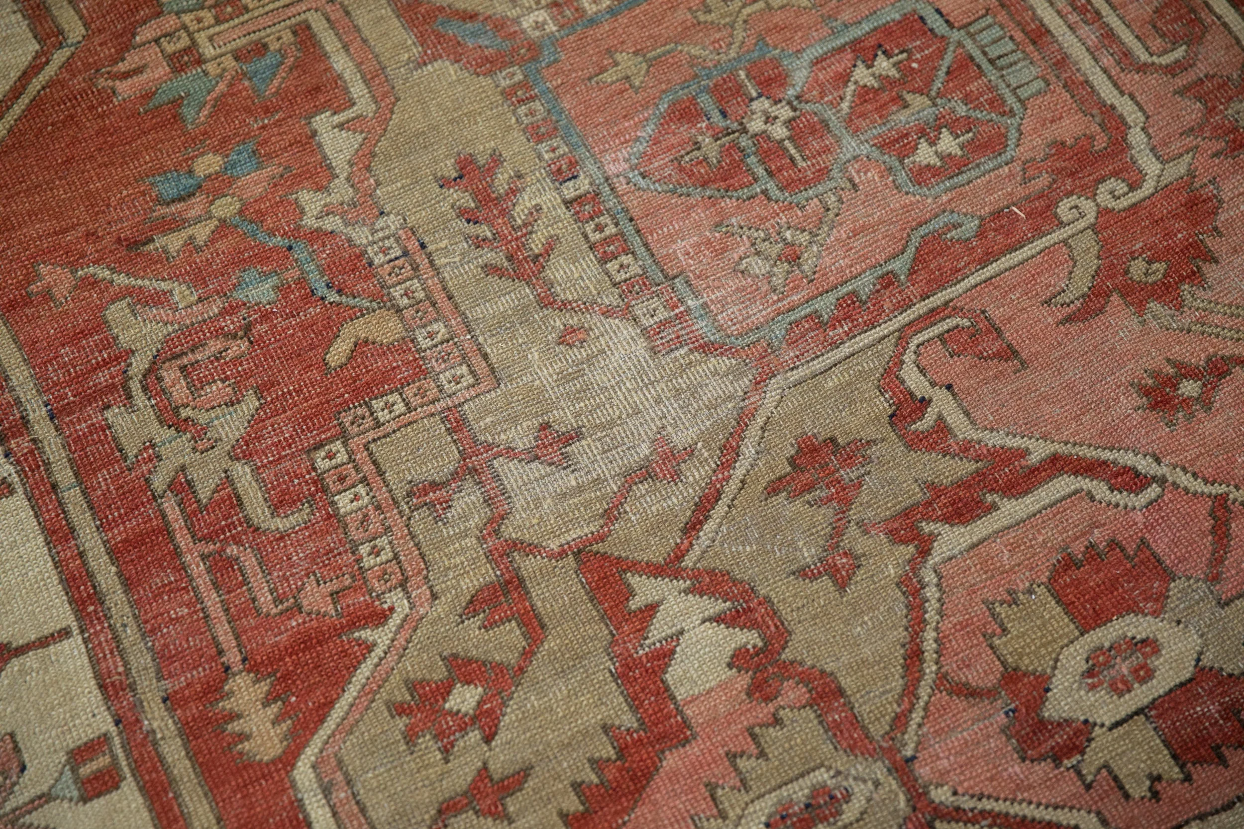 9x12 Antique Serapi Carpet - Image 16