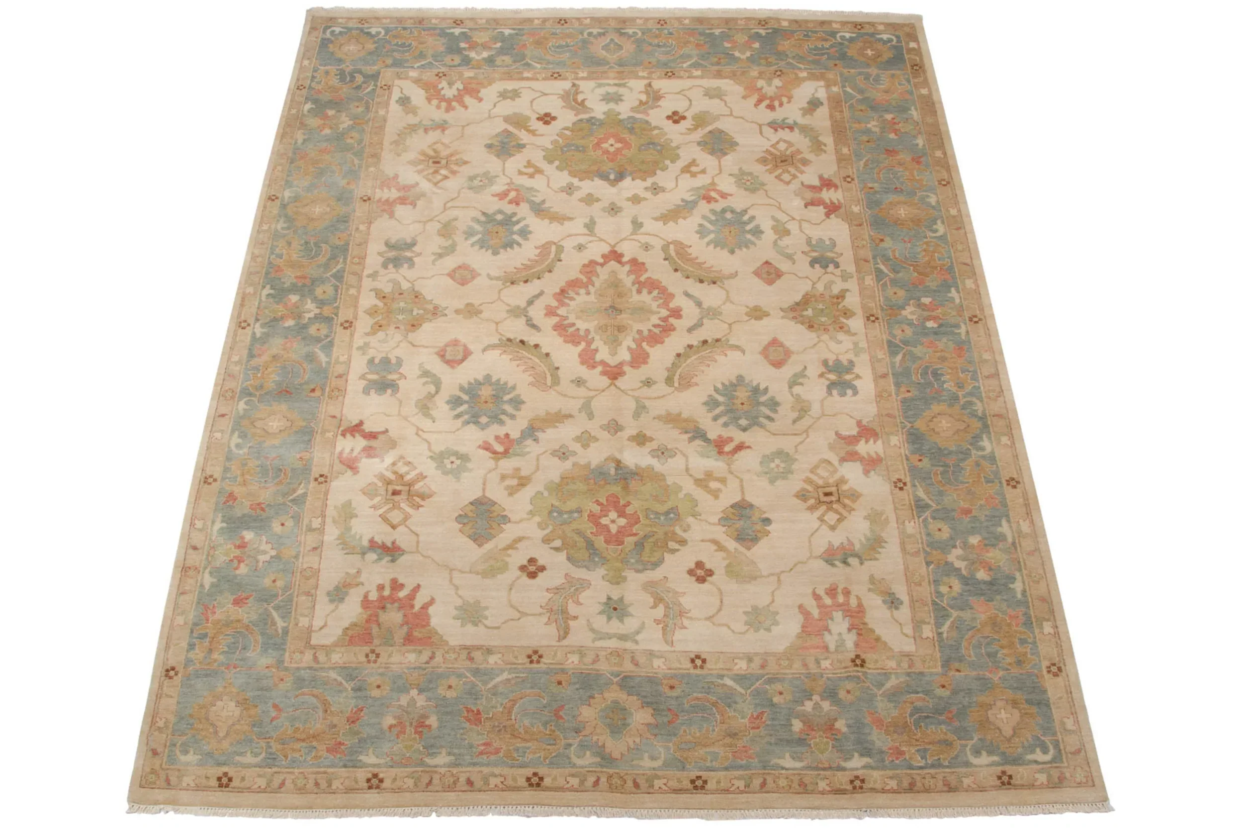 9x12 Indian Sultanabad Design Carpet - Image 11