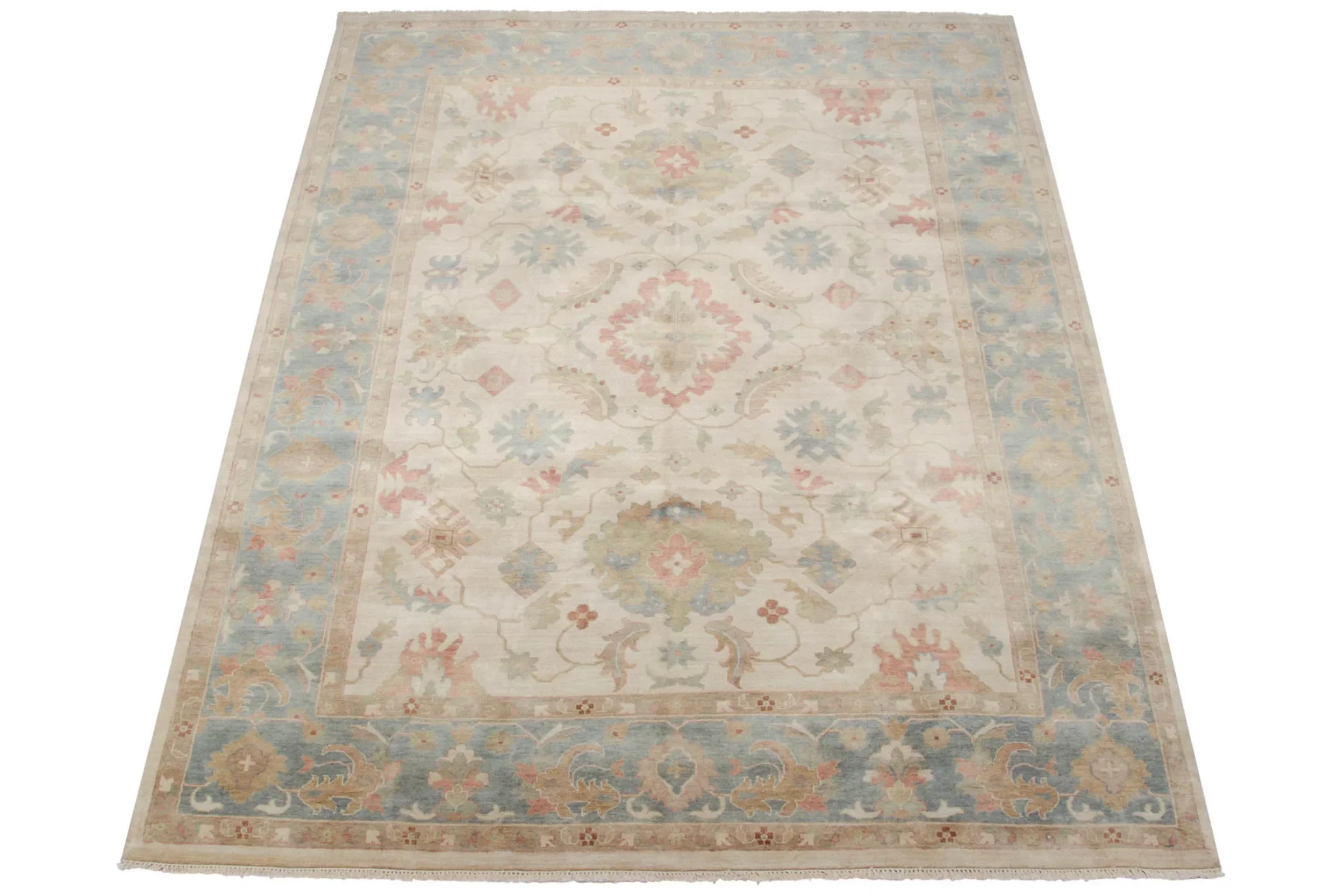 9x12 Indian Sultanabad Design Carpet - Image 12