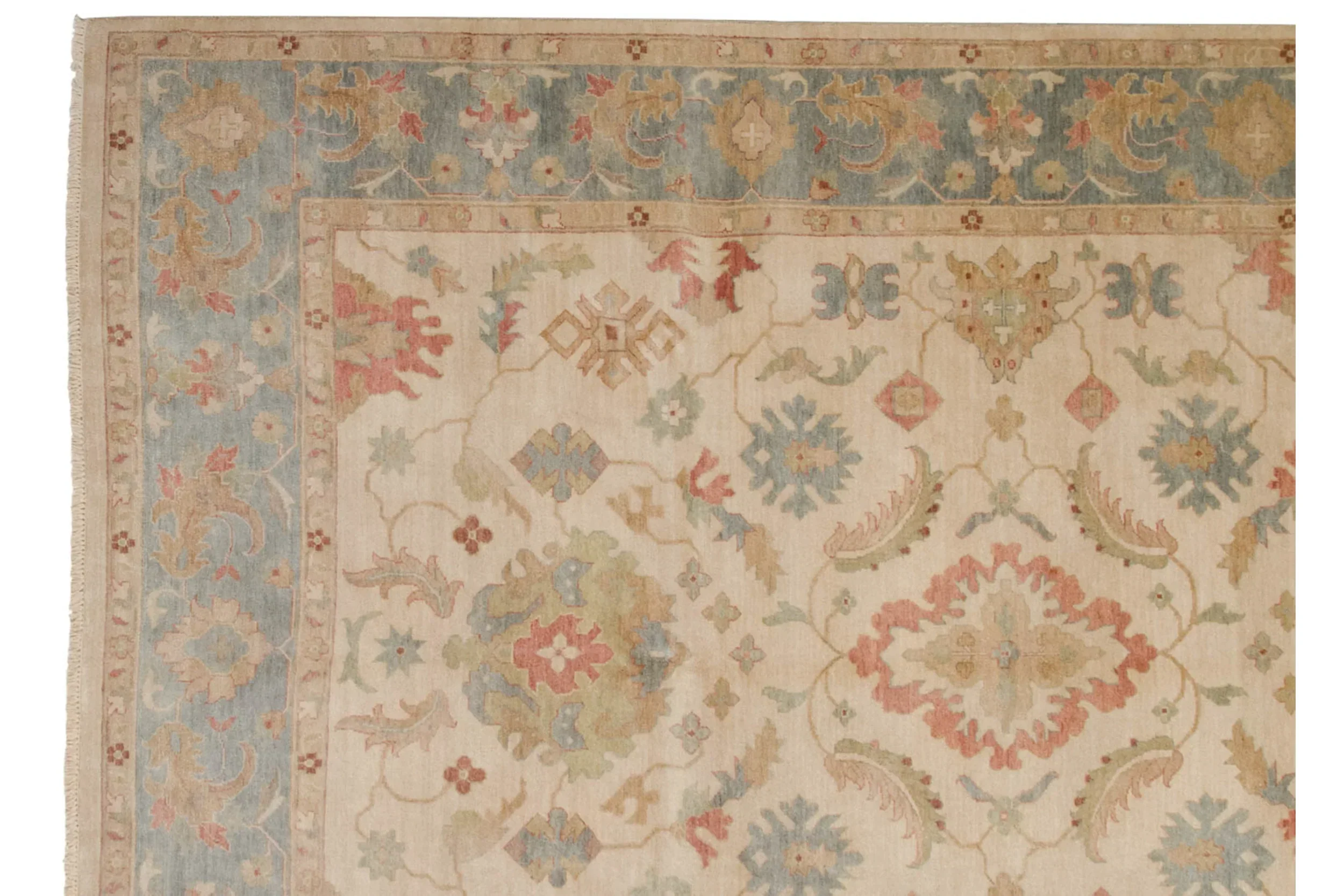 9x12 Indian Sultanabad Design Carpet - Image 13