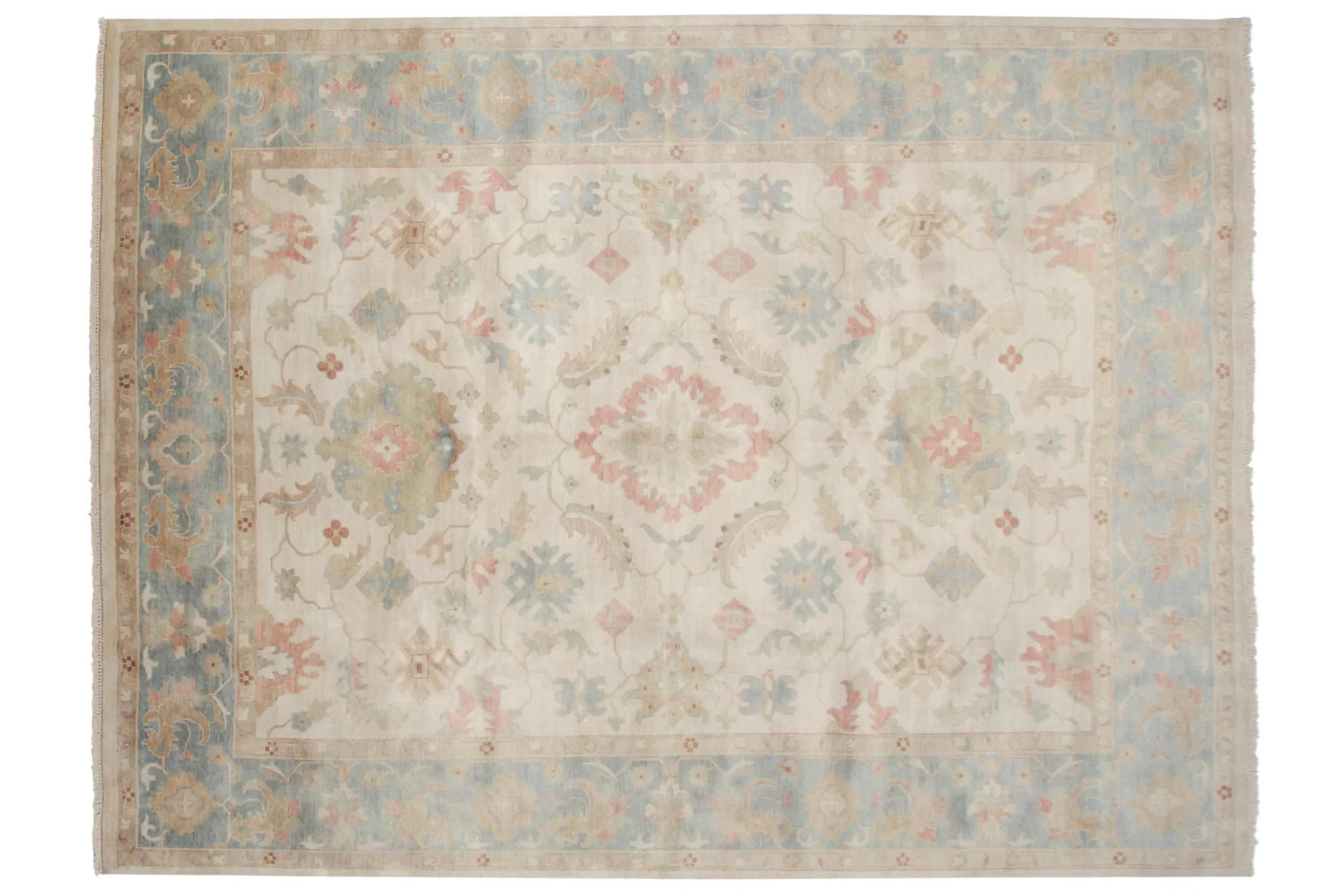 9x12 Indian Sultanabad Design Carpet - Image 3