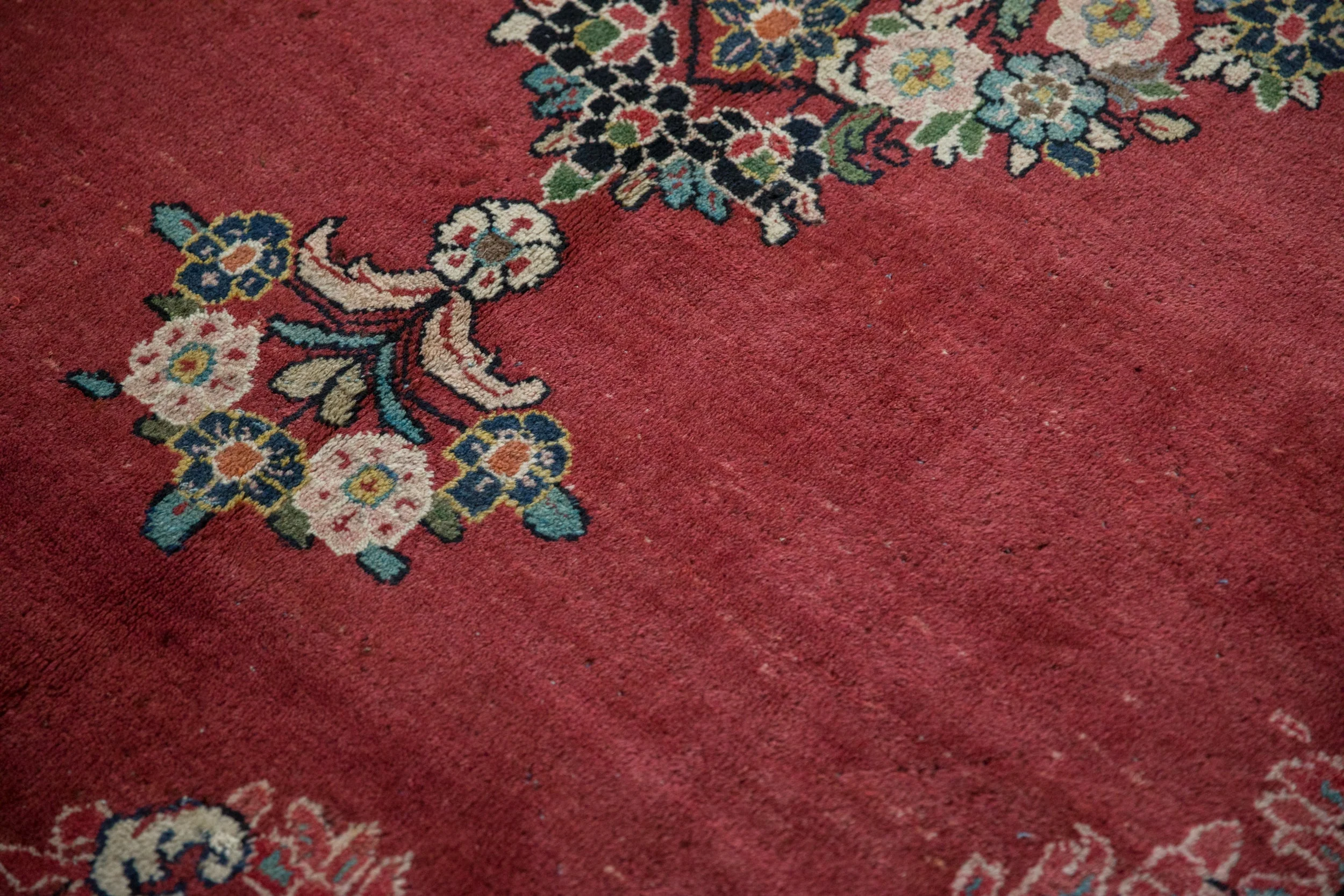 9x12 Vintage Arak Carpet - Image 13