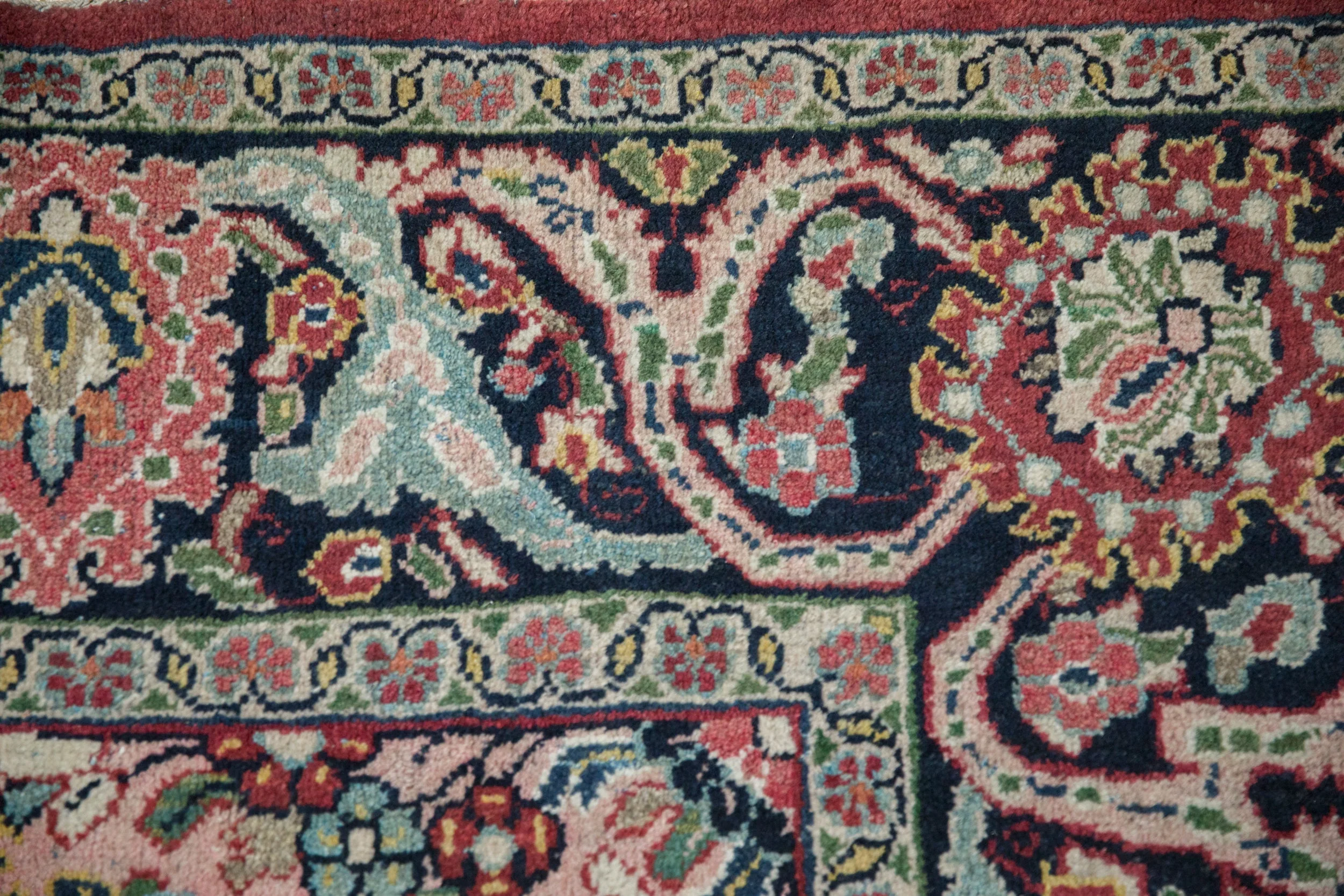 9x12 Vintage Arak Carpet - Image 3
