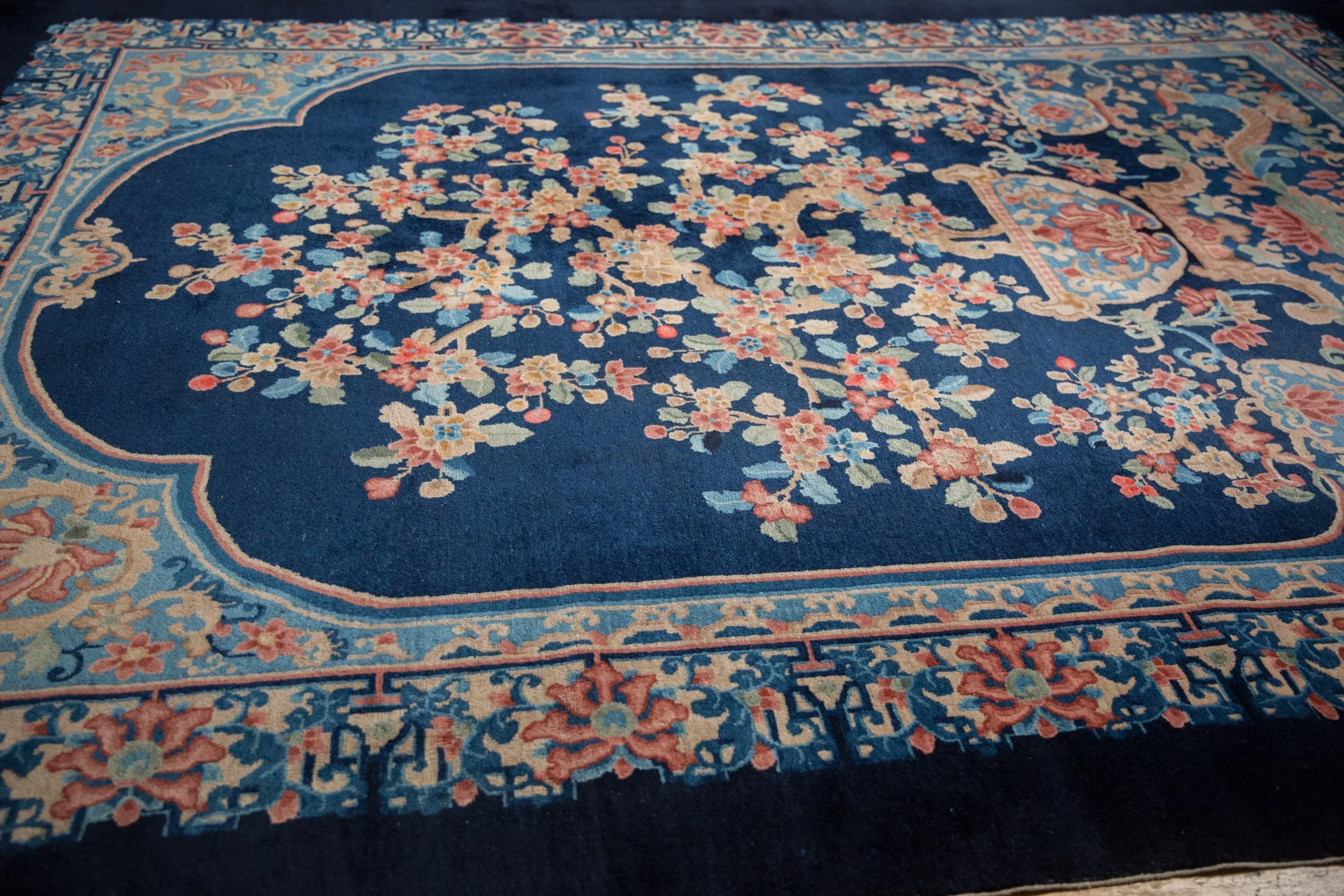 9x12 Vintage Art Deco Carpet - Image 12