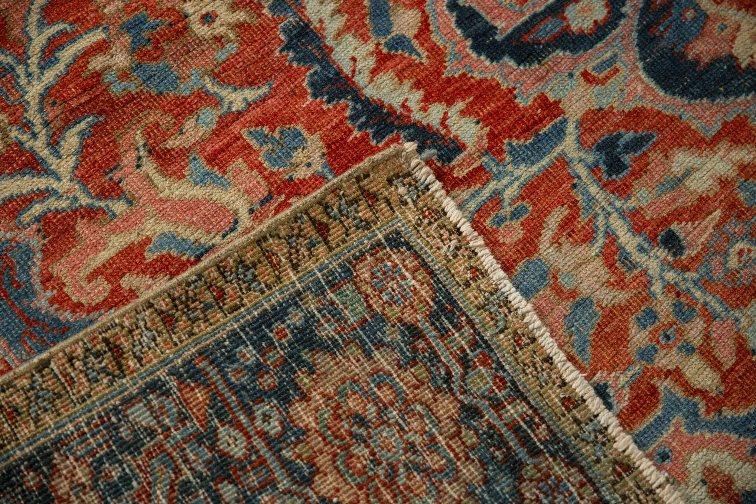 9x12 Vintage Distressed Ahar Carpet - Image 12
