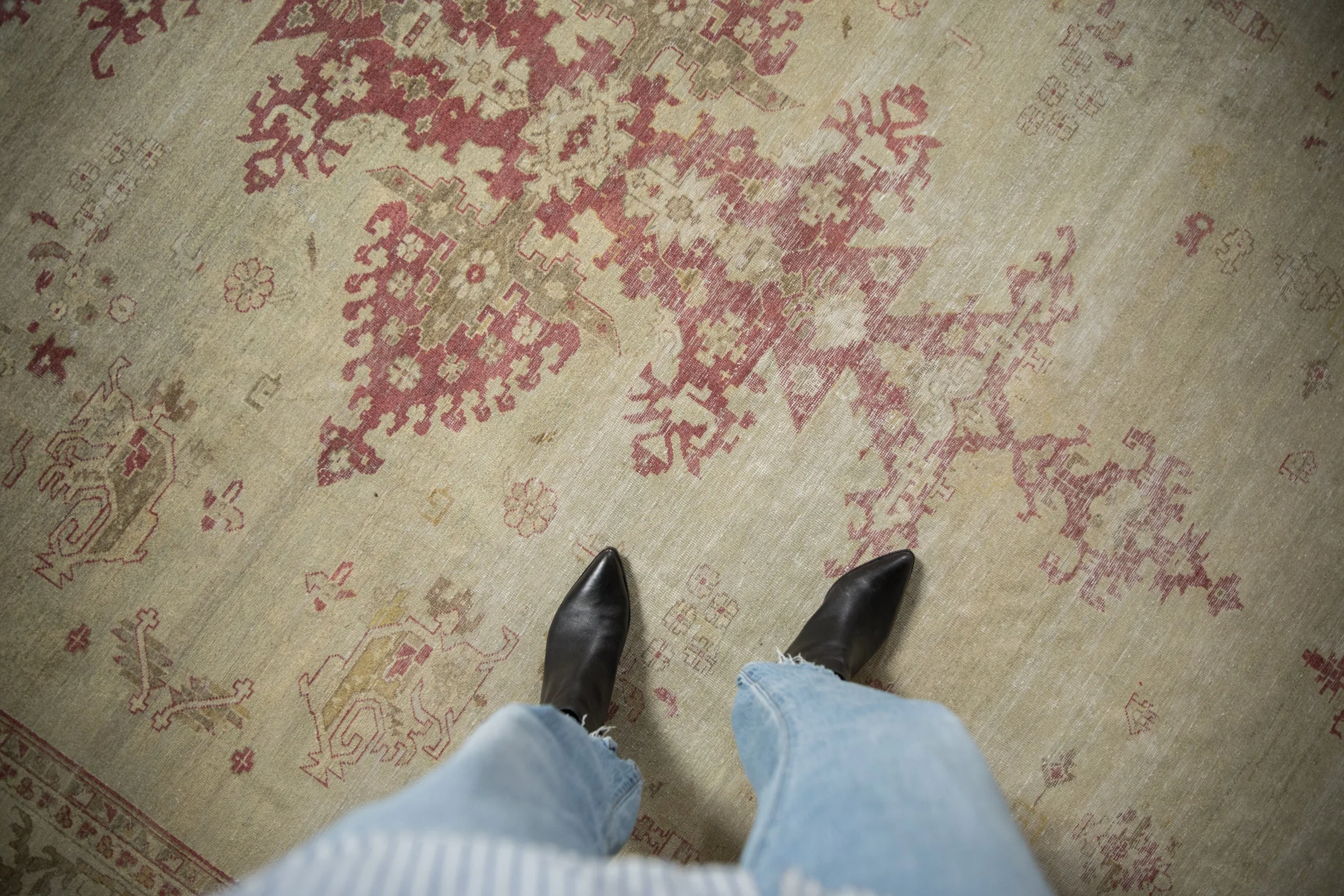 9x12 Vintage Distressed Amritsar Carpet - Image 2