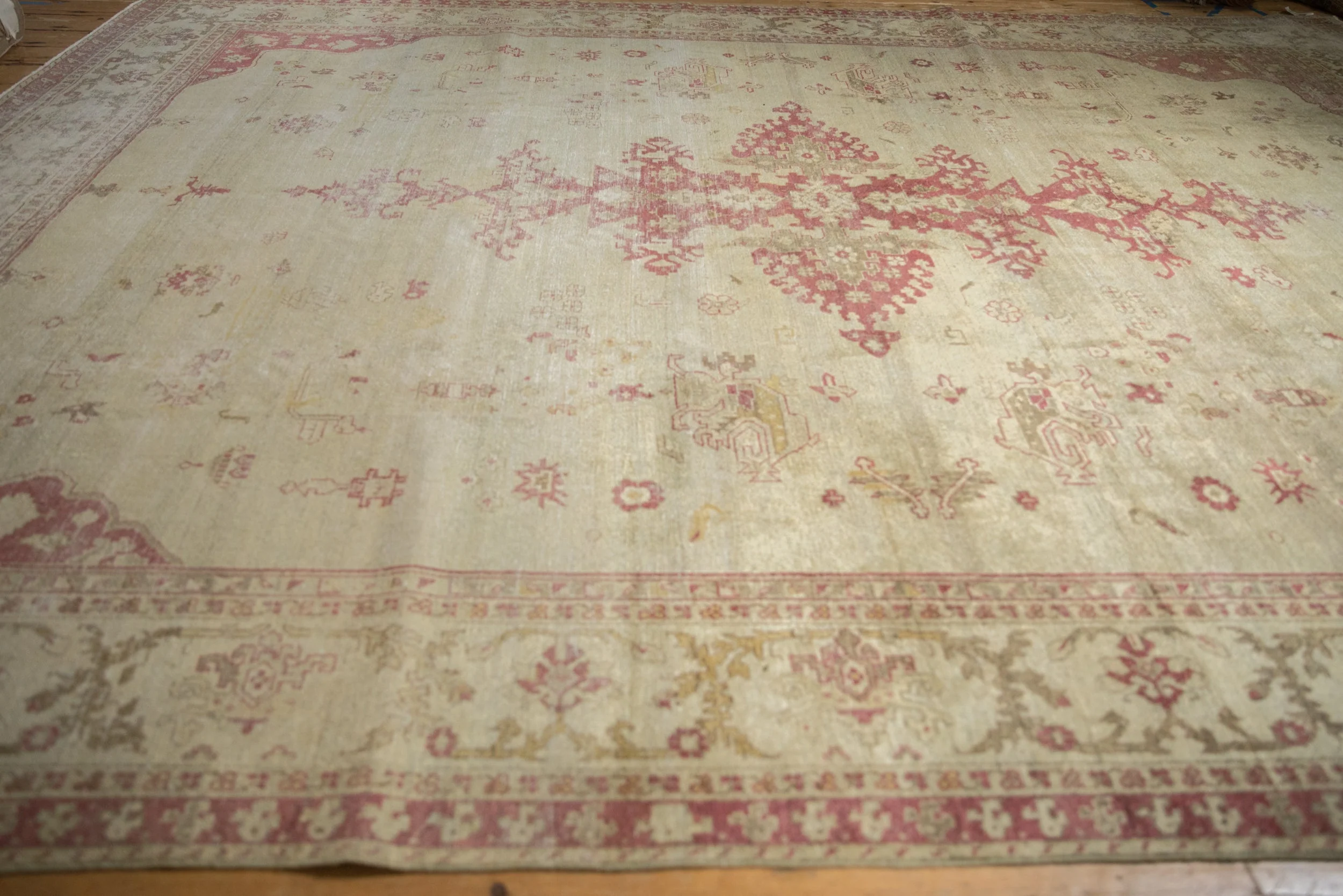 9x12 Vintage Distressed Amritsar Carpet - Image 4
