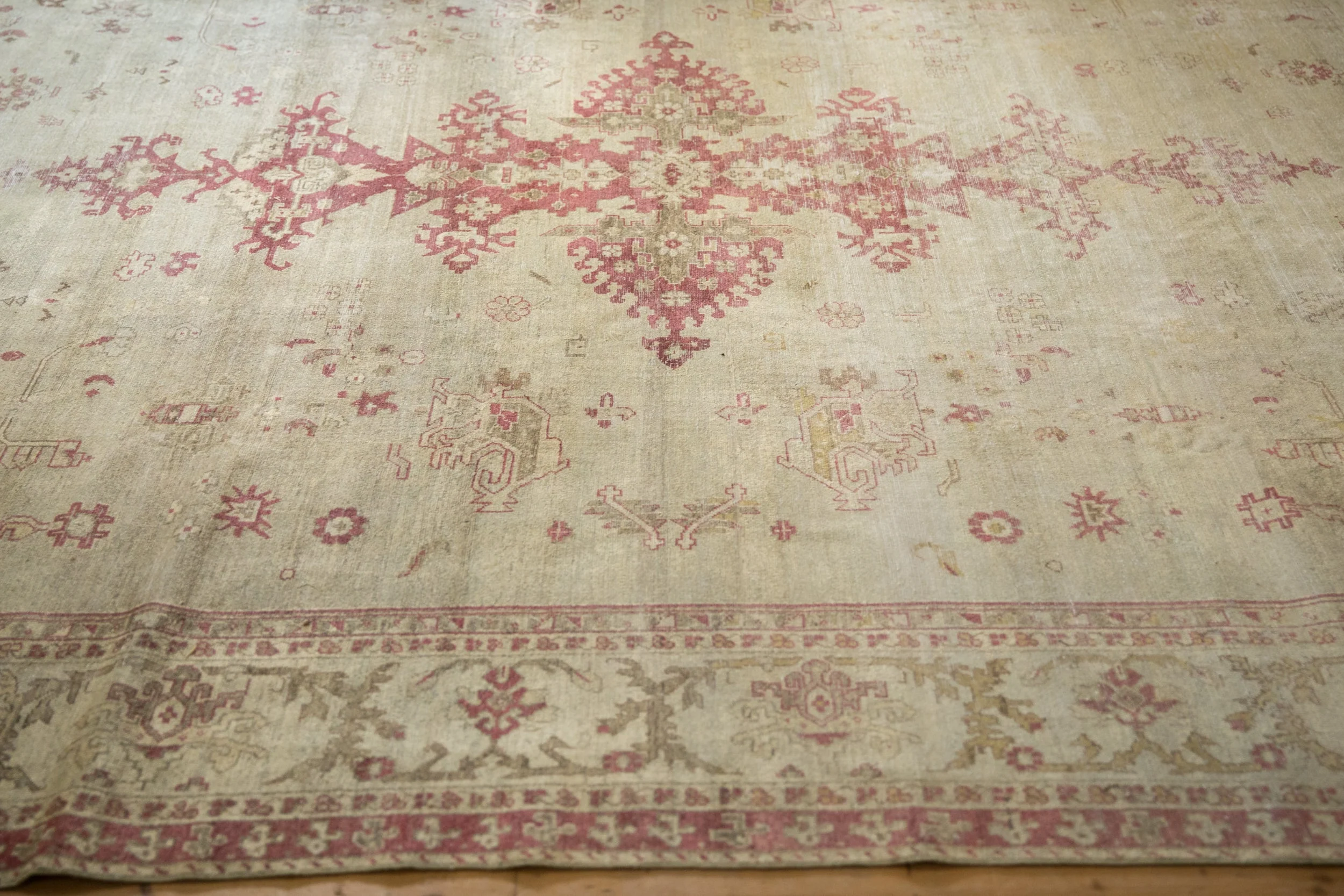 9x12 Vintage Distressed Amritsar Carpet - Image 7