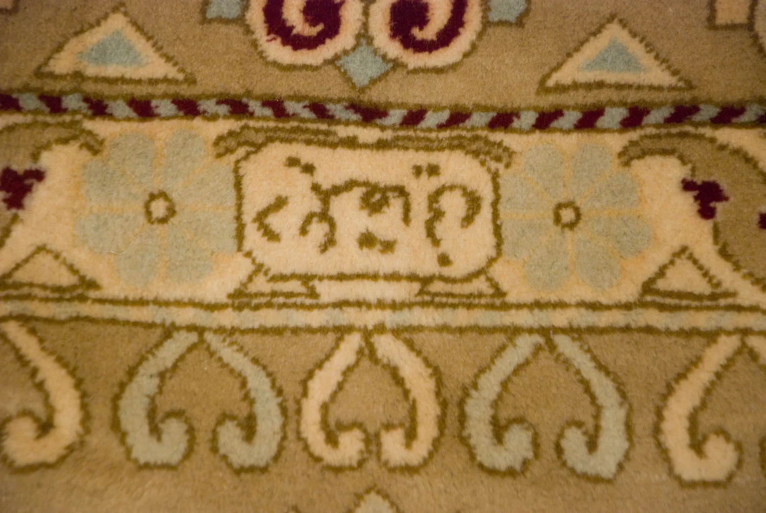9x12 Vintage Distressed Bulgarian Caucasian Design Carpet - Image 13