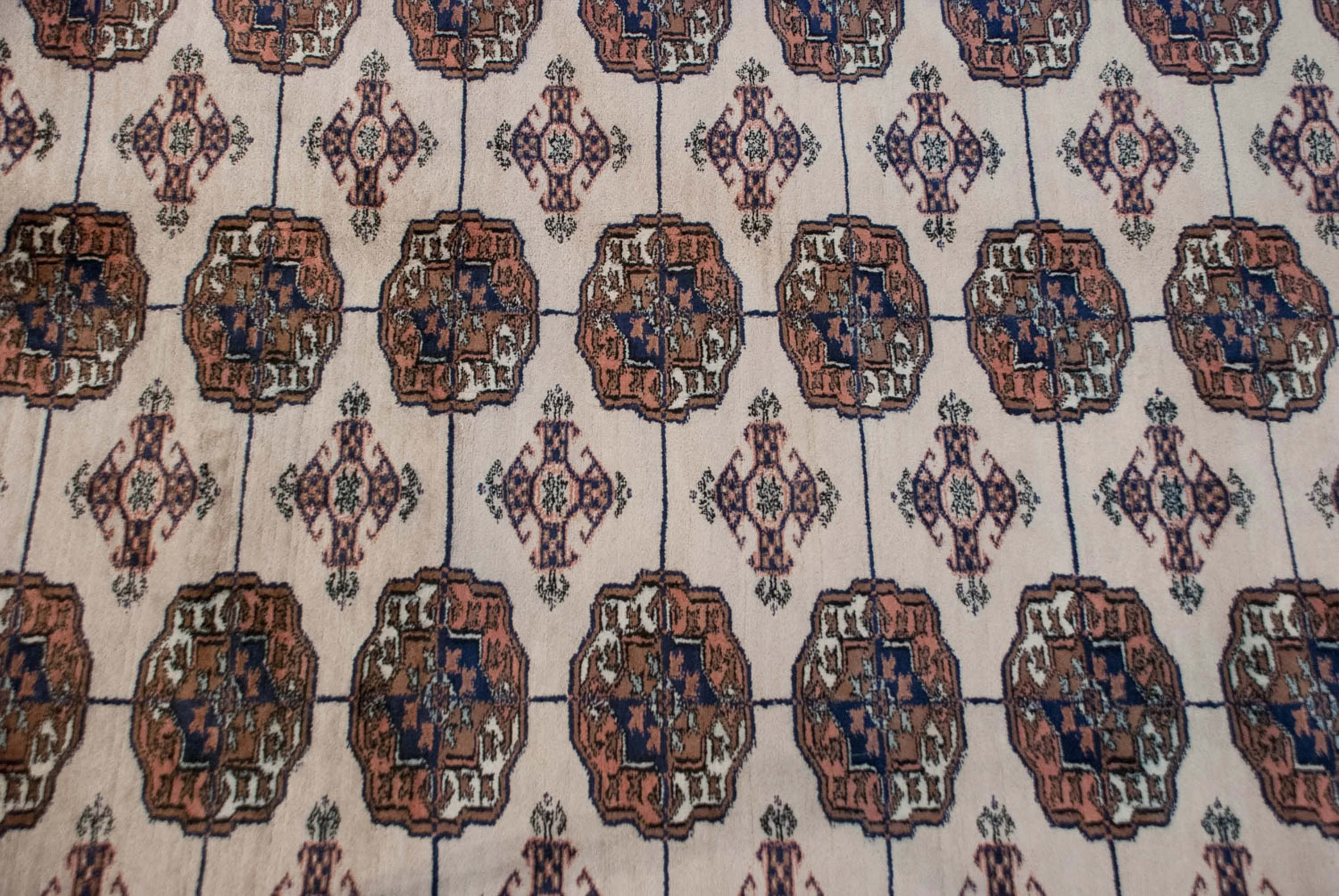 RESERVED 9x12 Vintage Fine Bokhara Carpet - Image 4