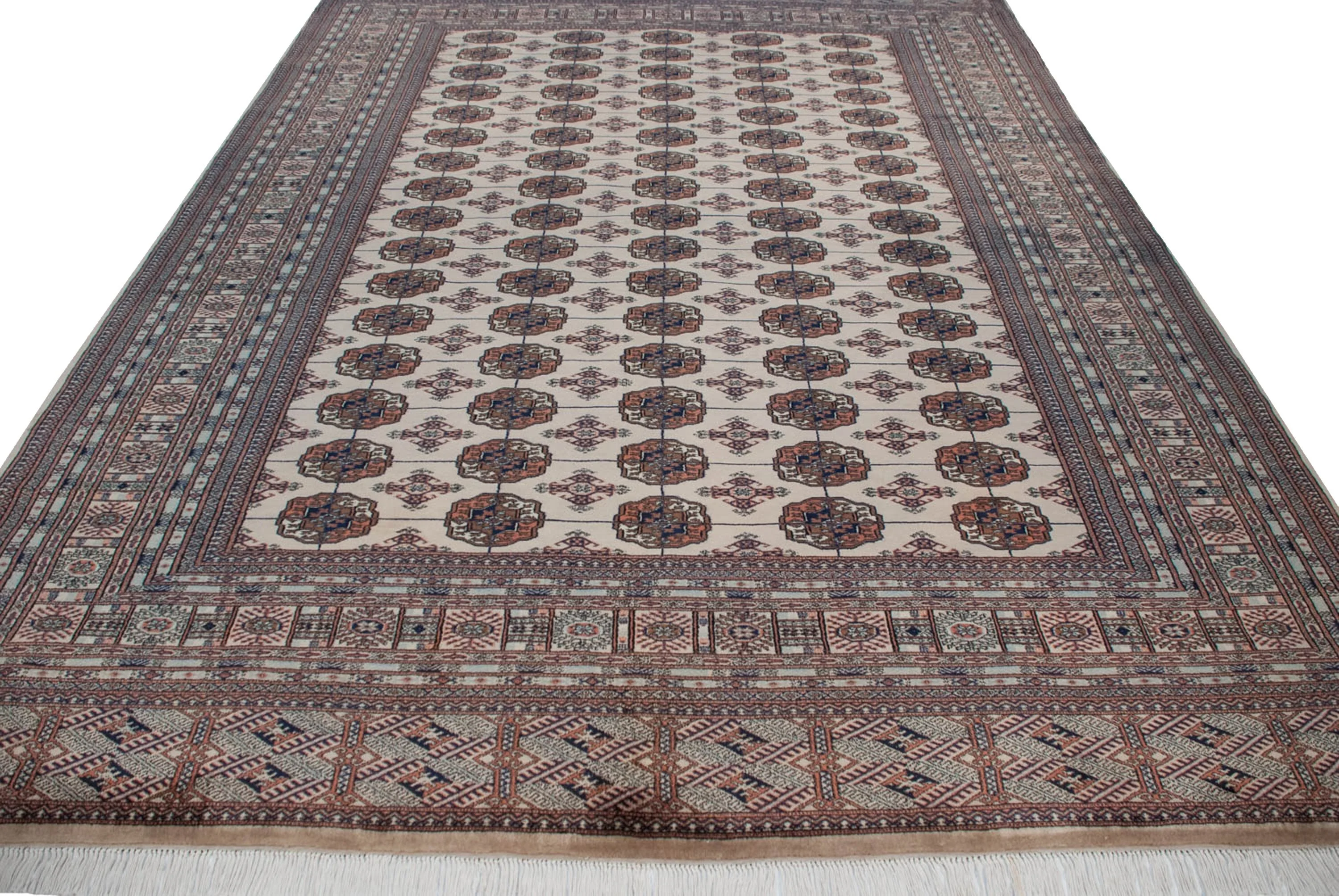 RESERVED 9x12 Vintage Fine Bokhara Carpet - Image 5