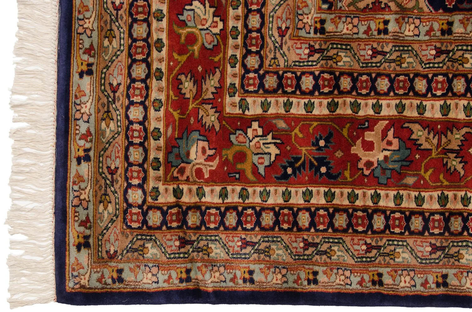 9x12 Vintage Fine Pakistani Caucasian Design Carpet - Image 6