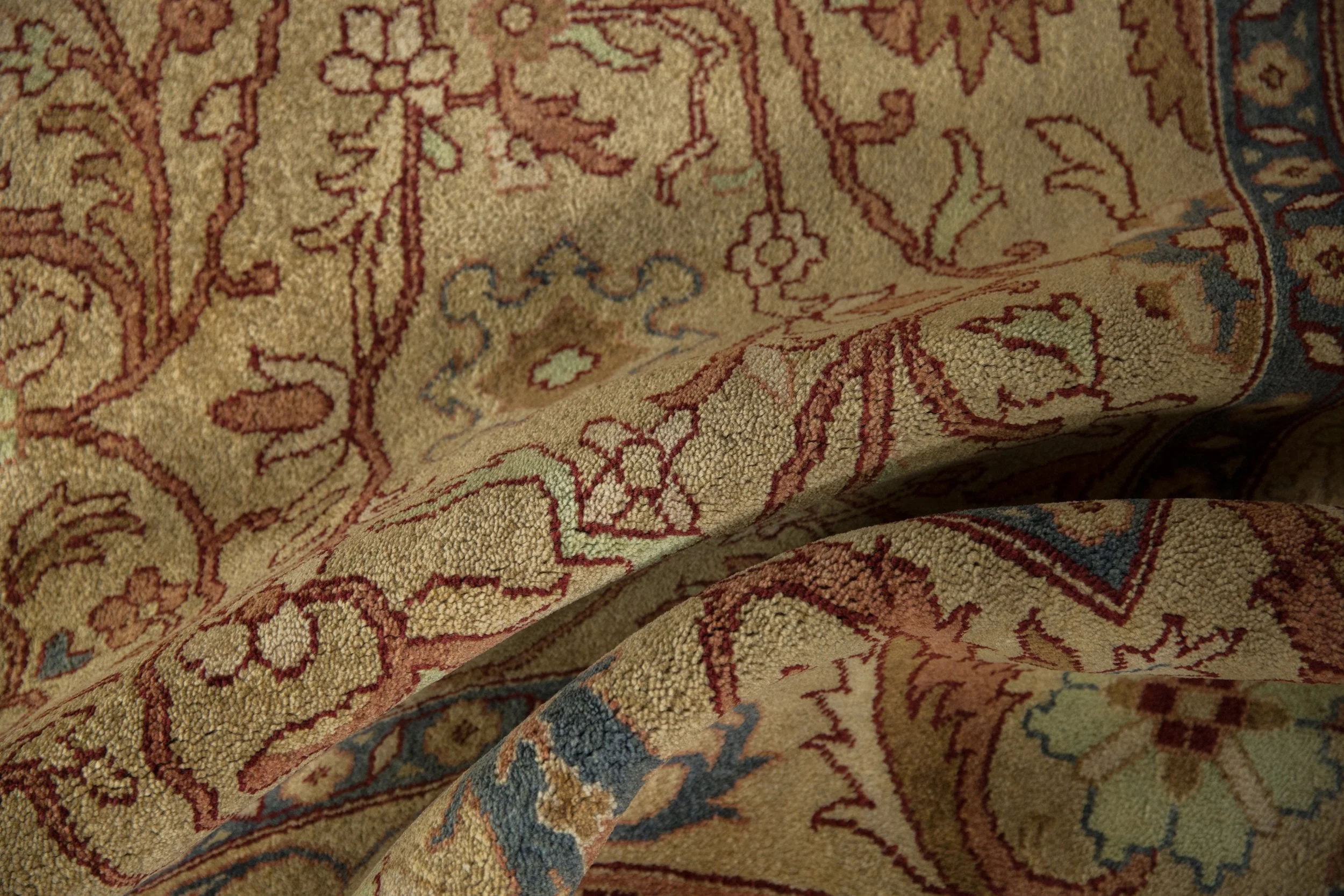9x12 Vintage Indian Bijar Design Carpet - Image 11