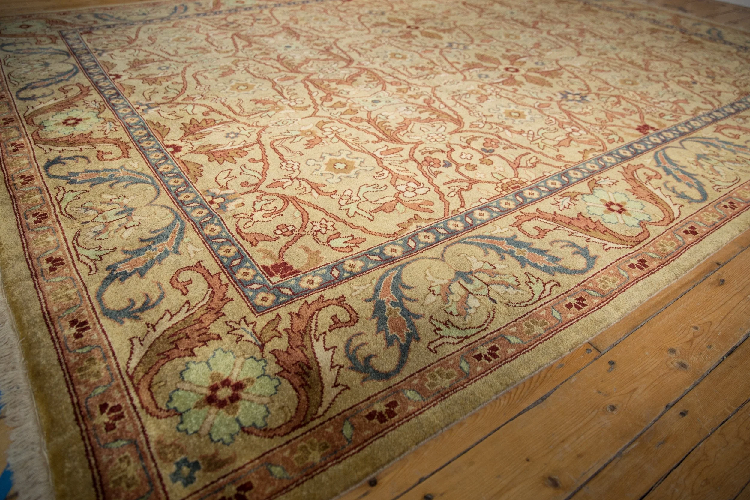 9x12 Vintage Indian Bijar Design Carpet - Image 5