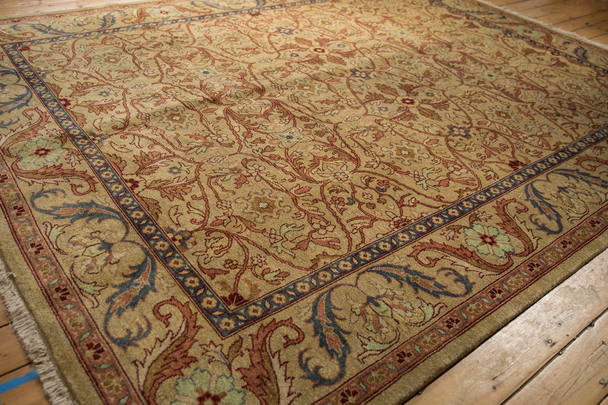 9x12 Vintage Indian Bijar Design Carpet - Image 8