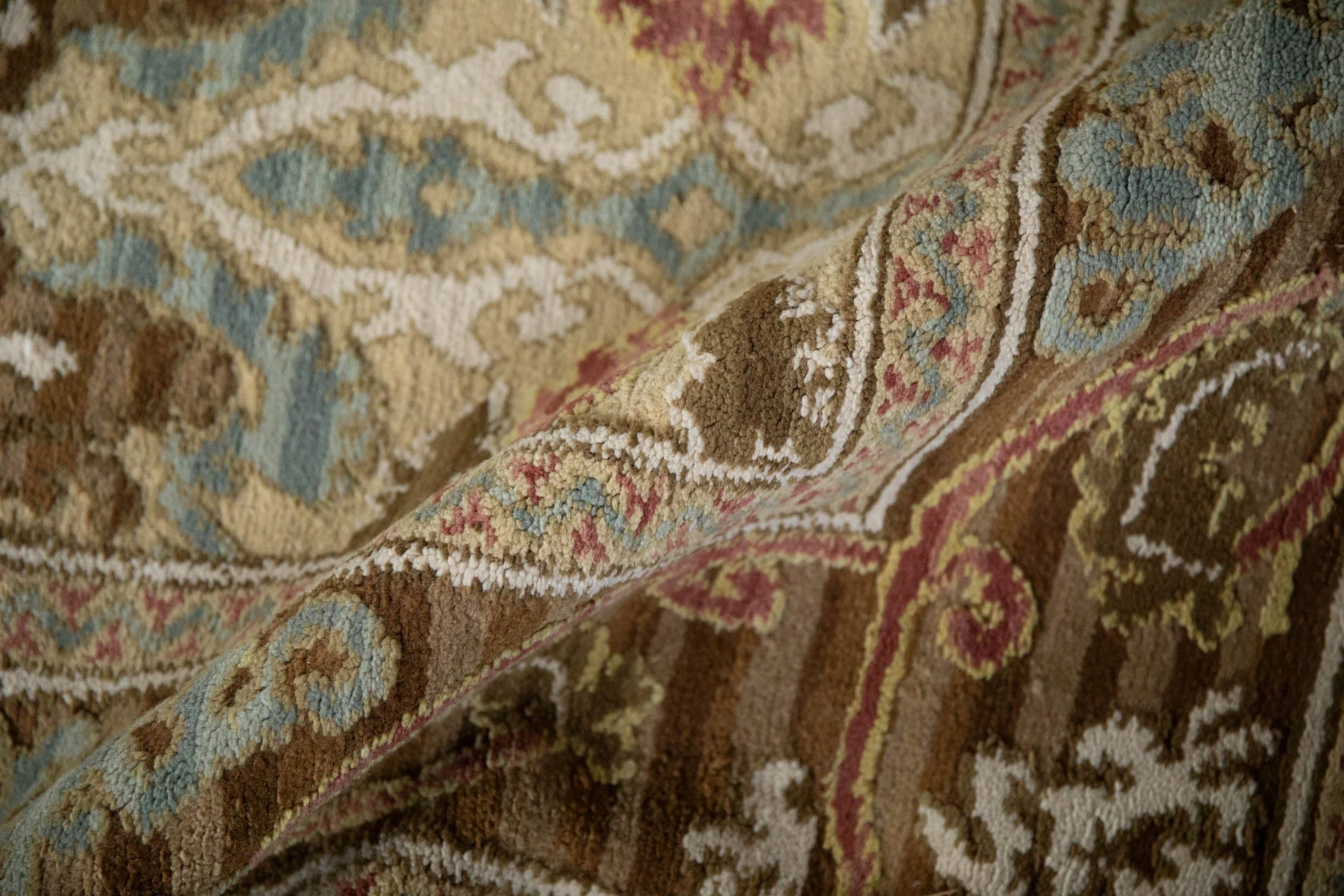 9x12 Vintage Spanish Arts And Crafts Design Carpet - Image 11