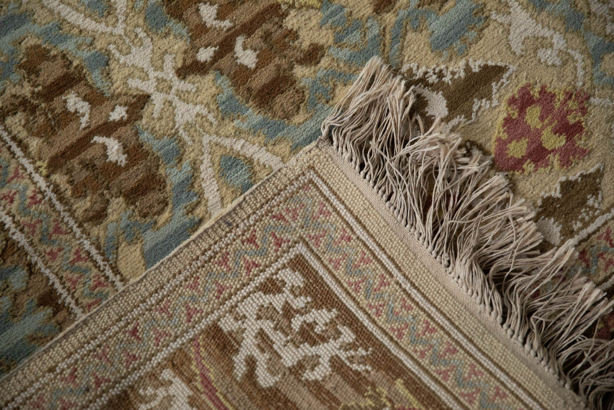 9x12 Vintage Spanish Arts And Crafts Design Carpet - Image 12