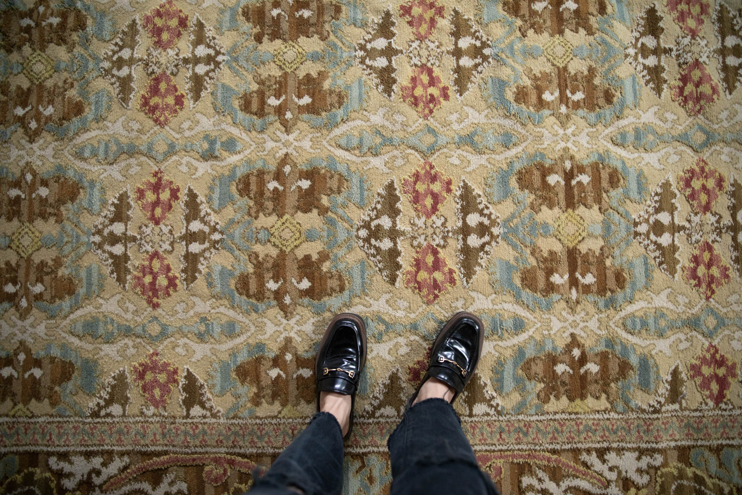 9x12 Vintage Spanish Arts And Crafts Design Carpet - Image 2