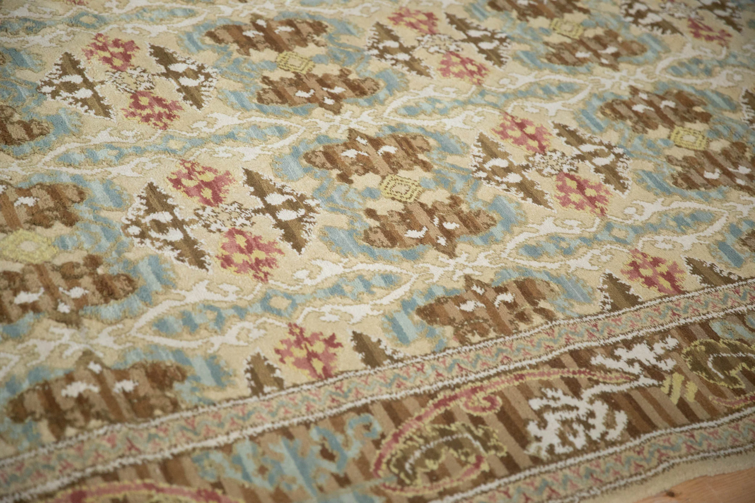 9x12 Vintage Spanish Arts And Crafts Design Carpet - Image 7