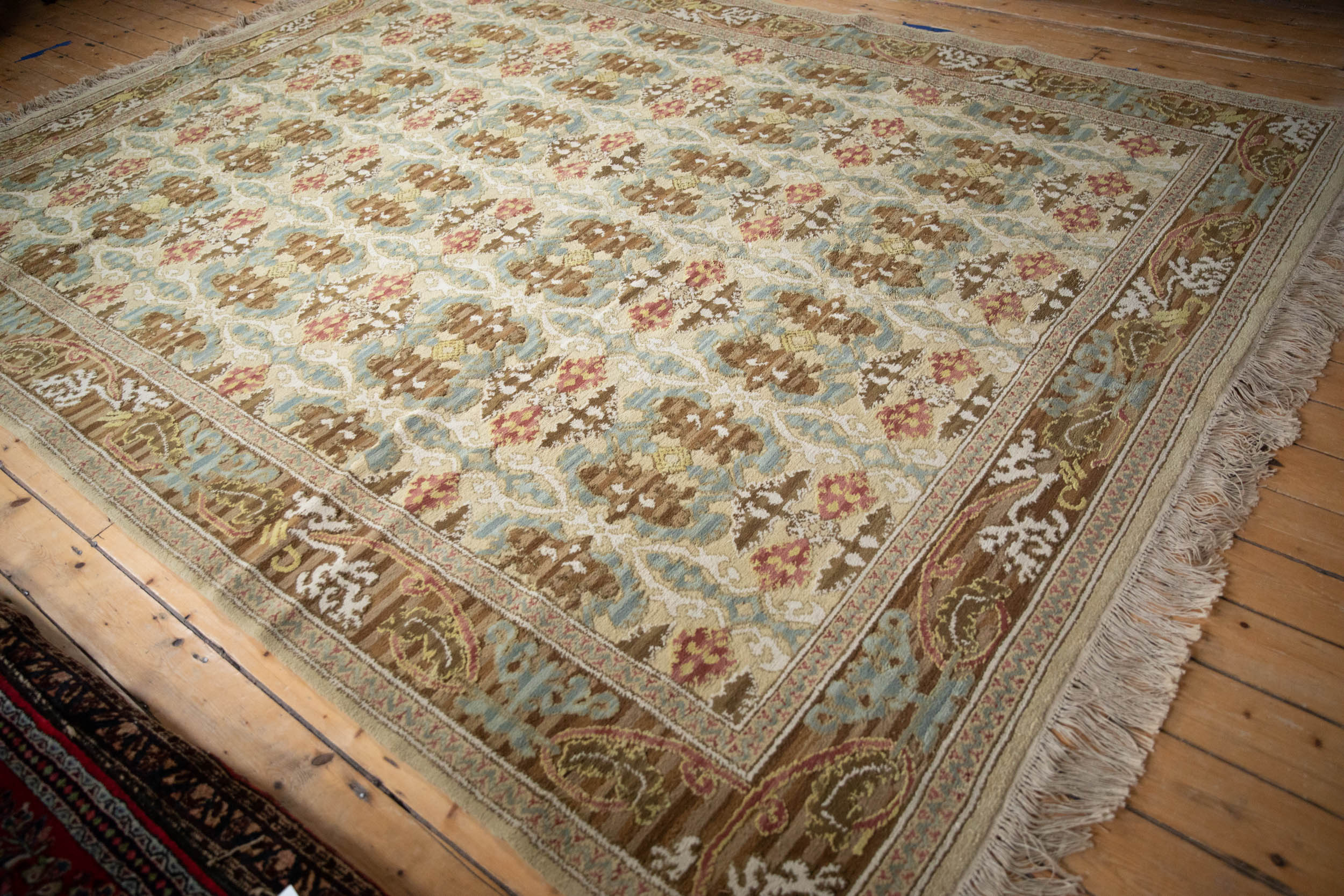 9x12 Vintage Spanish Arts And Crafts Design Carpet - Image 8