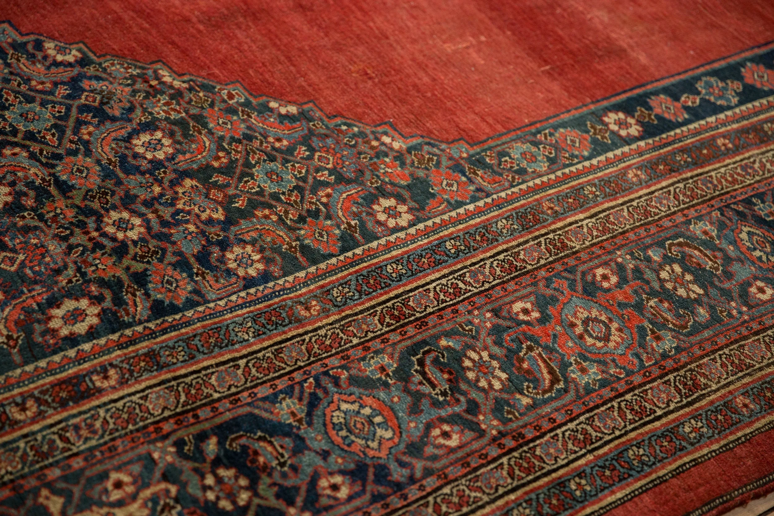 9x14.5 Antique Bijar Carpet - Image 12