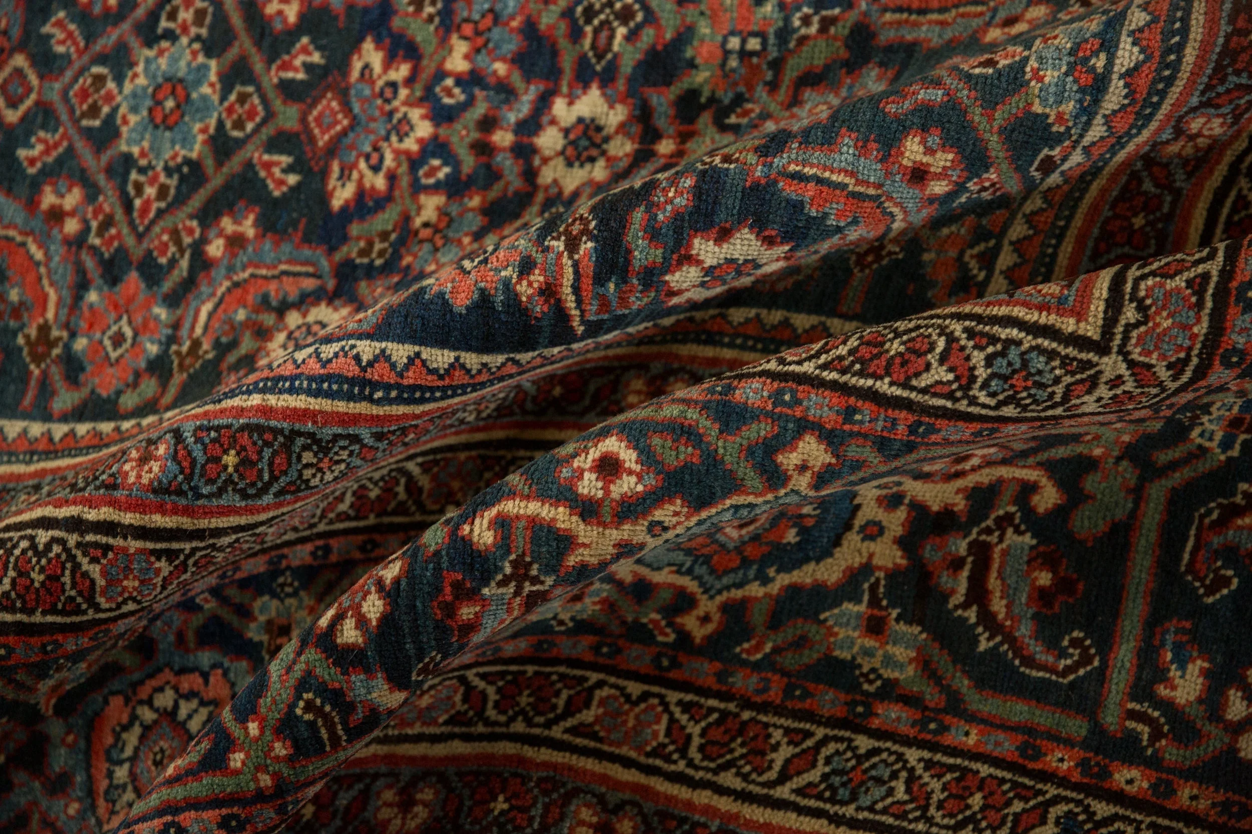 9x14.5 Antique Bijar Carpet - Image 13