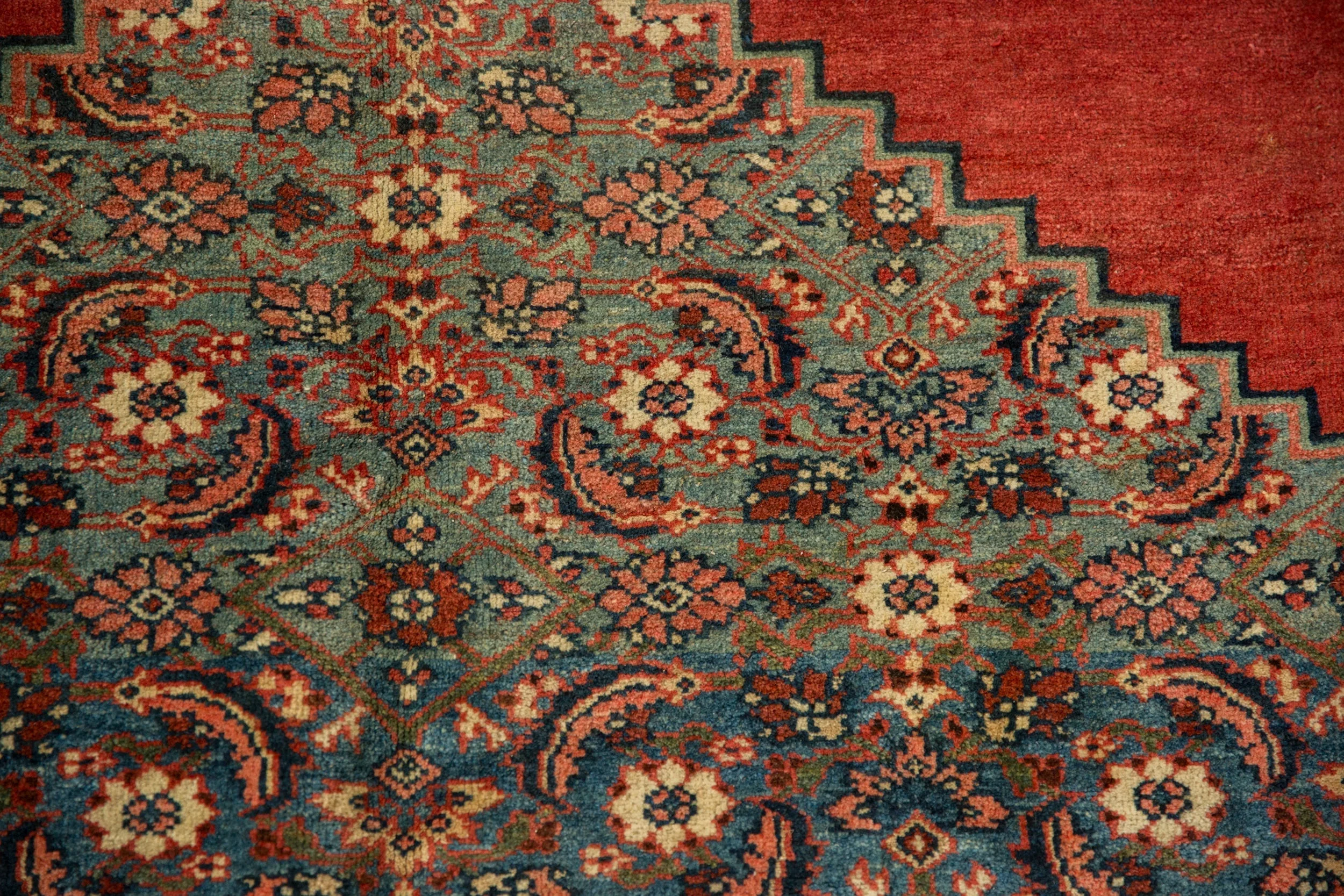 9x14.5 Antique Bijar Carpet - Image 17