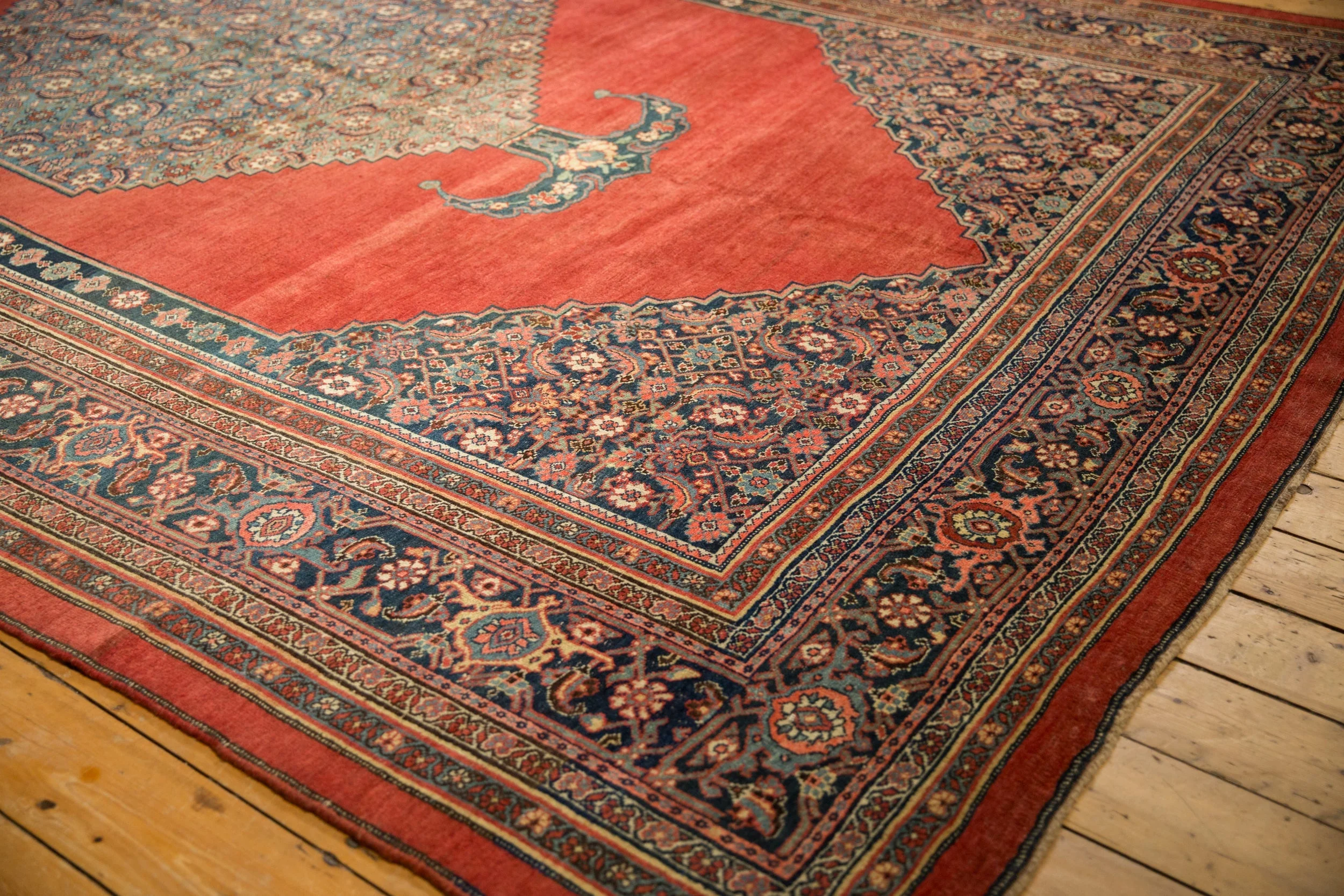 9x14.5 Antique Bijar Carpet - Image 5