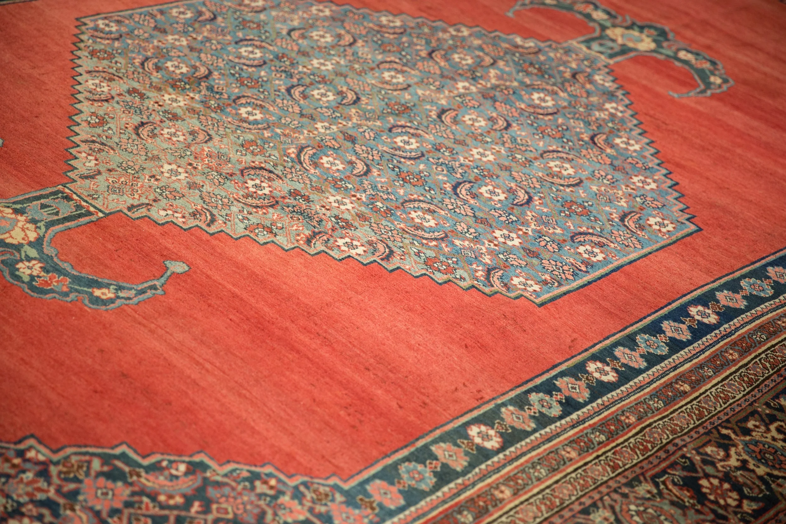 9x14.5 Antique Bijar Carpet - Image 8