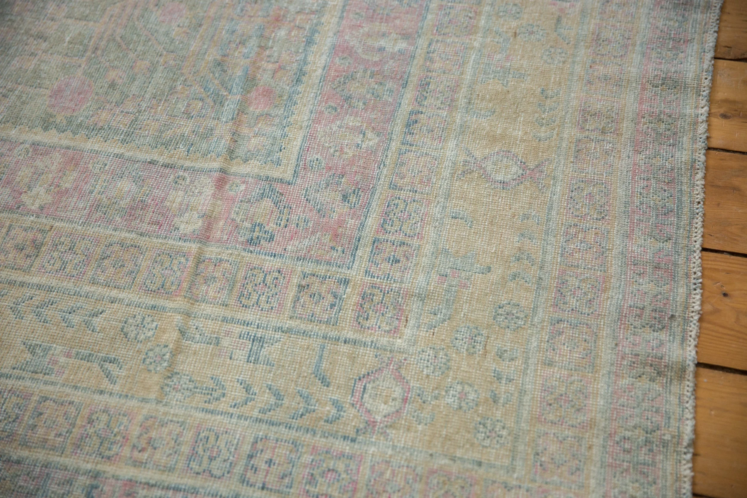 9x17.5 Vintage Distressed Khotan Carpet - Image 6