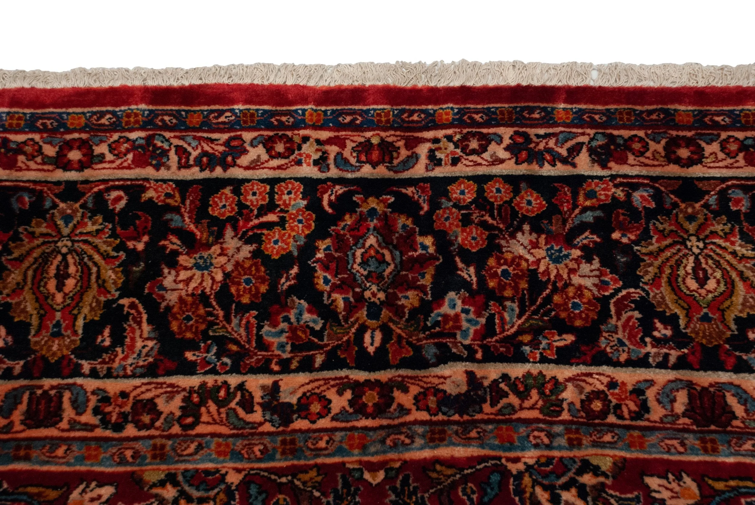 9x18 Vintage American Sarouk Carpet - Image 13