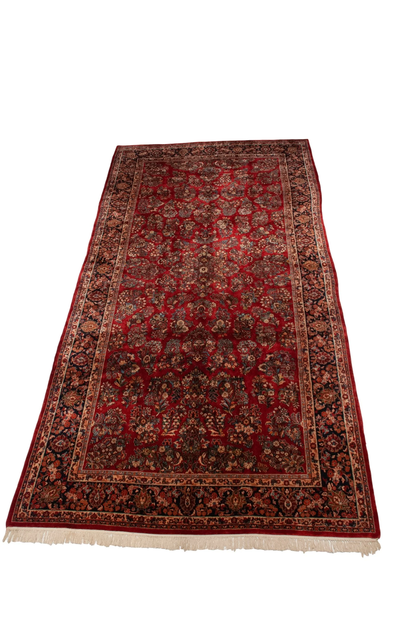 9x18 Vintage American Sarouk Carpet - Image 3
