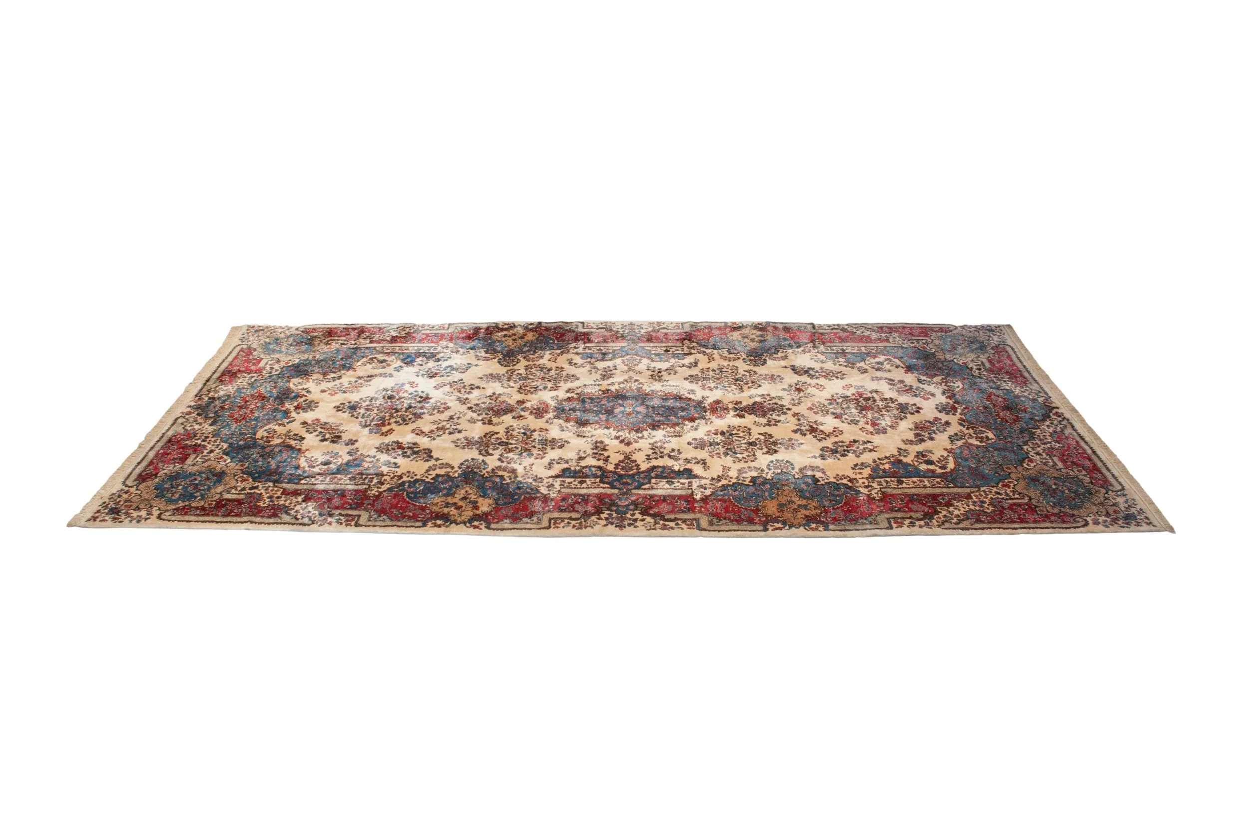 9x20 Vintage Kerman Carpet - Image 15