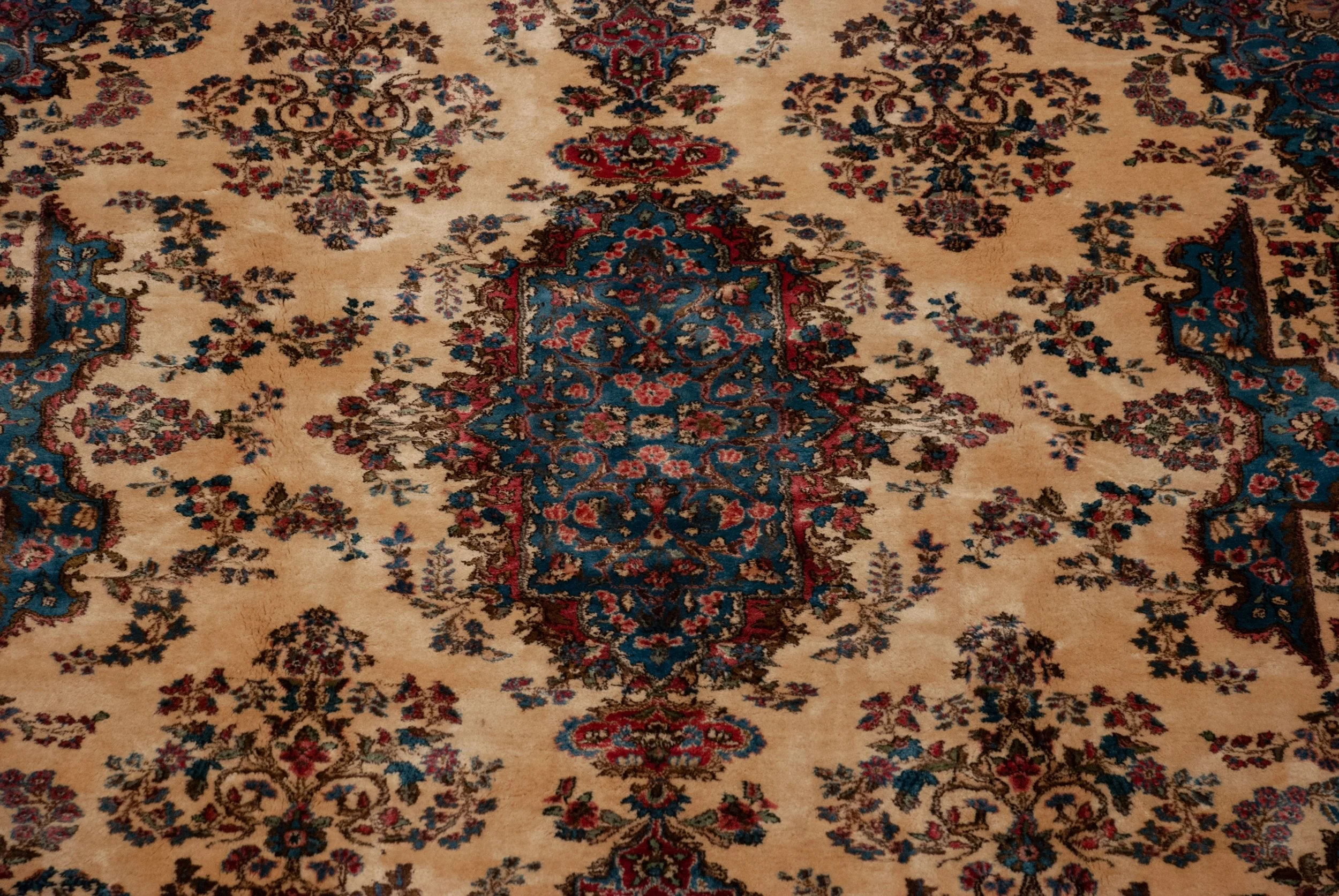 9x20 Vintage Kerman Carpet - Image 19