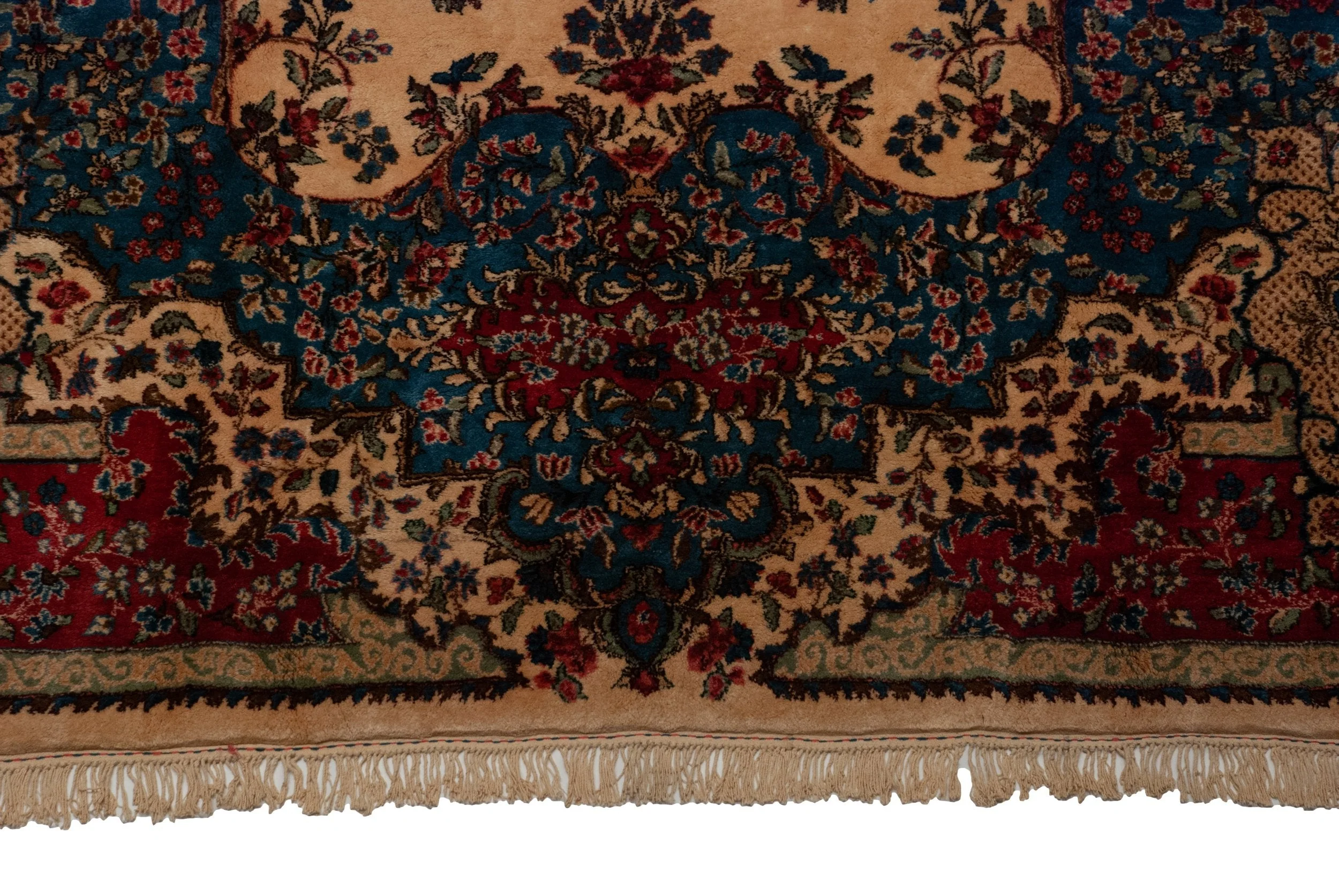9x20 Vintage Kerman Carpet - Image 20